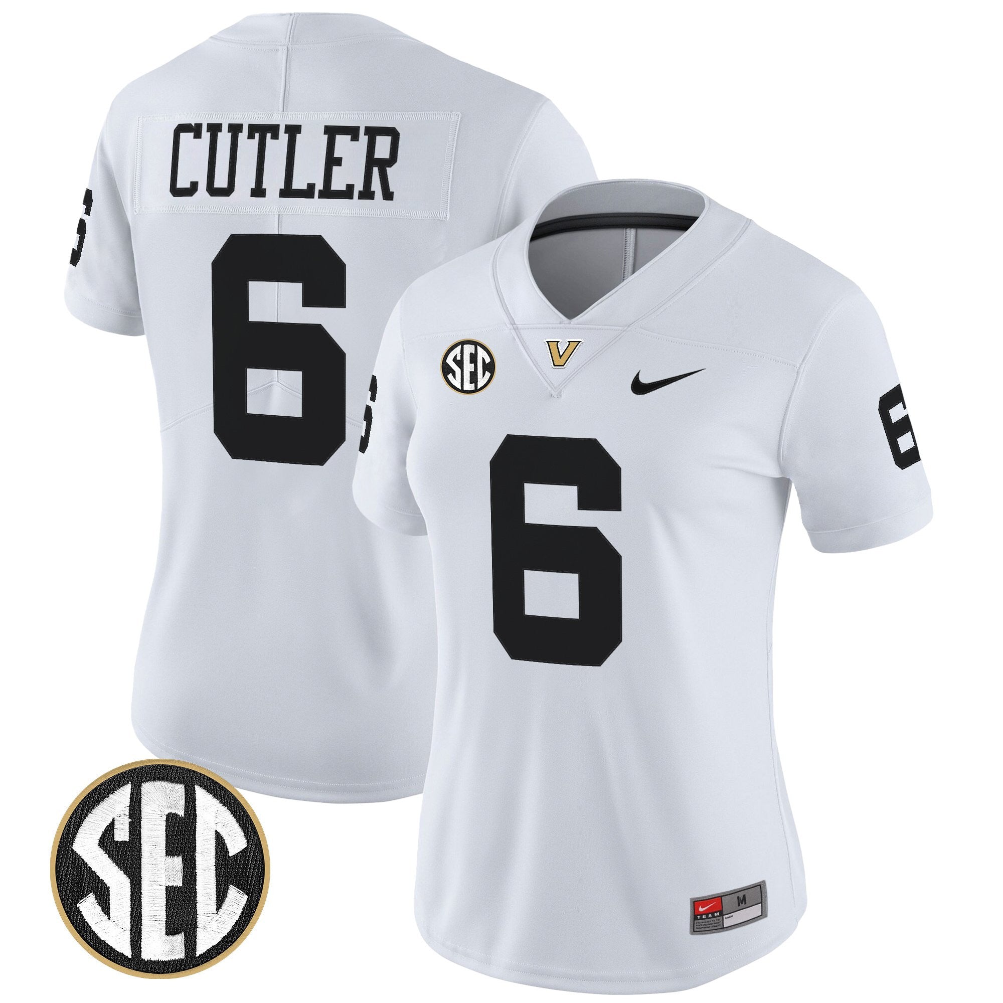 Women's Vanderbilt Commodores 2025 Vapor Limited Jersey - All Stitched