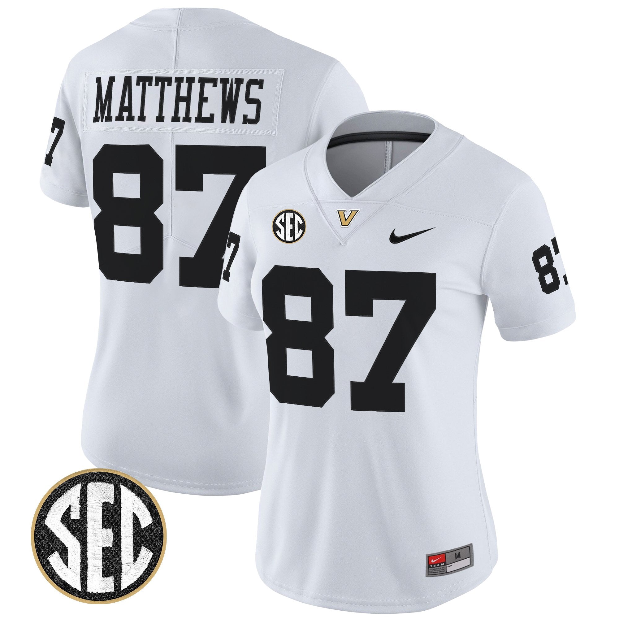 Women's Vanderbilt Commodores 2025 Vapor Limited Jersey - All Stitched