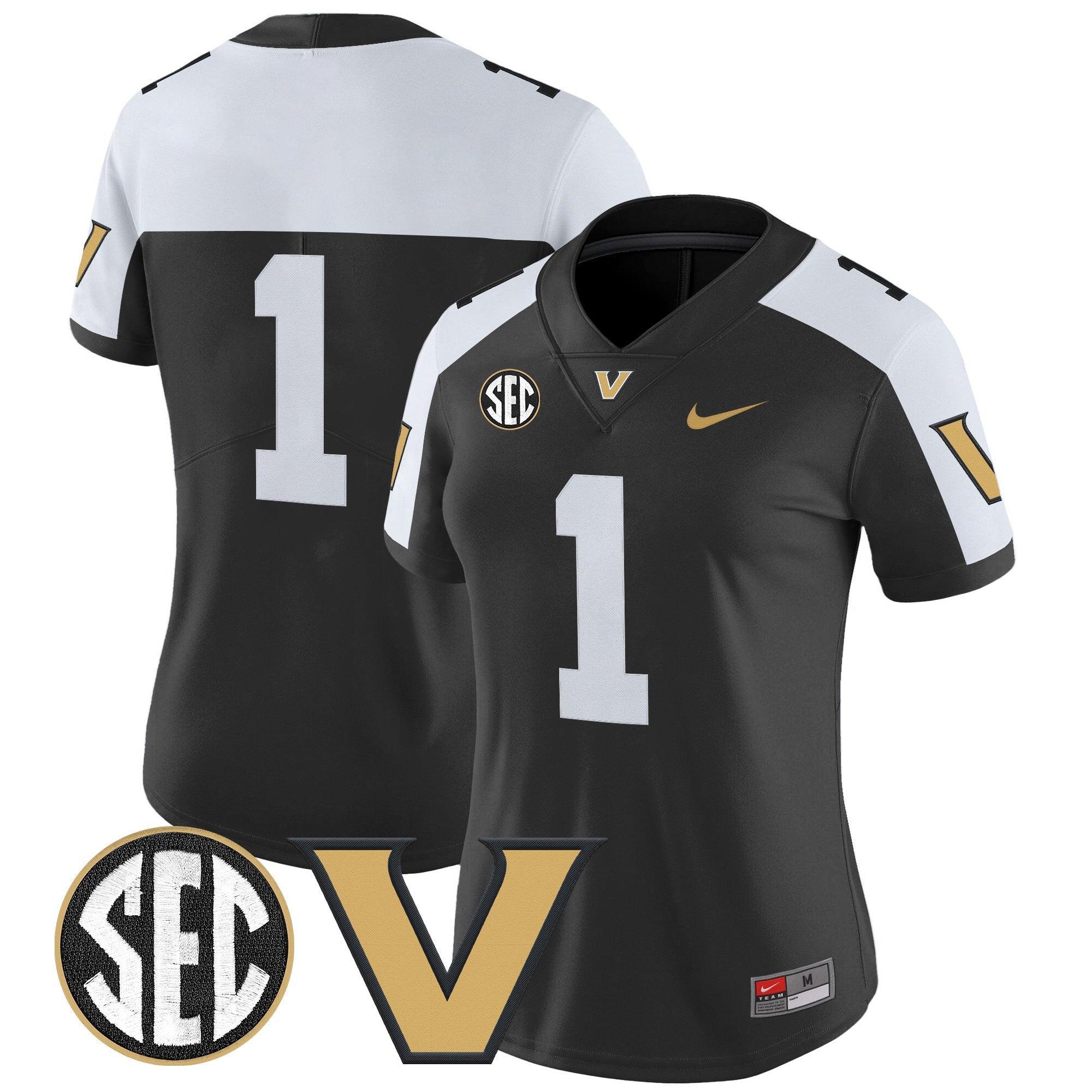 Women's Vanderbilt Commodores 2025 Vapor Limited Jersey - All Stitched