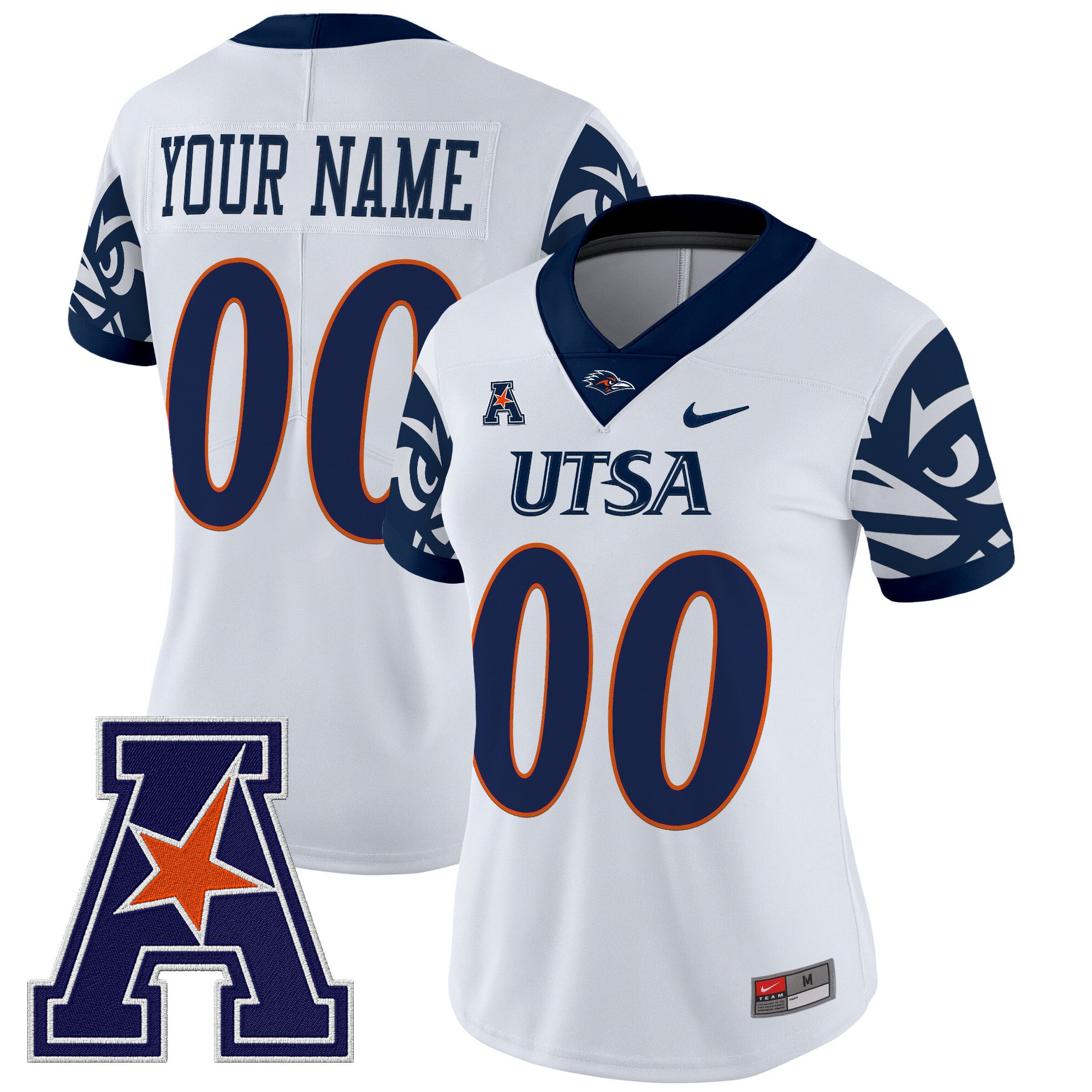 UTSA Roadrunners 2025 Vapor Limited Custom Jersey V2 - All Stitched