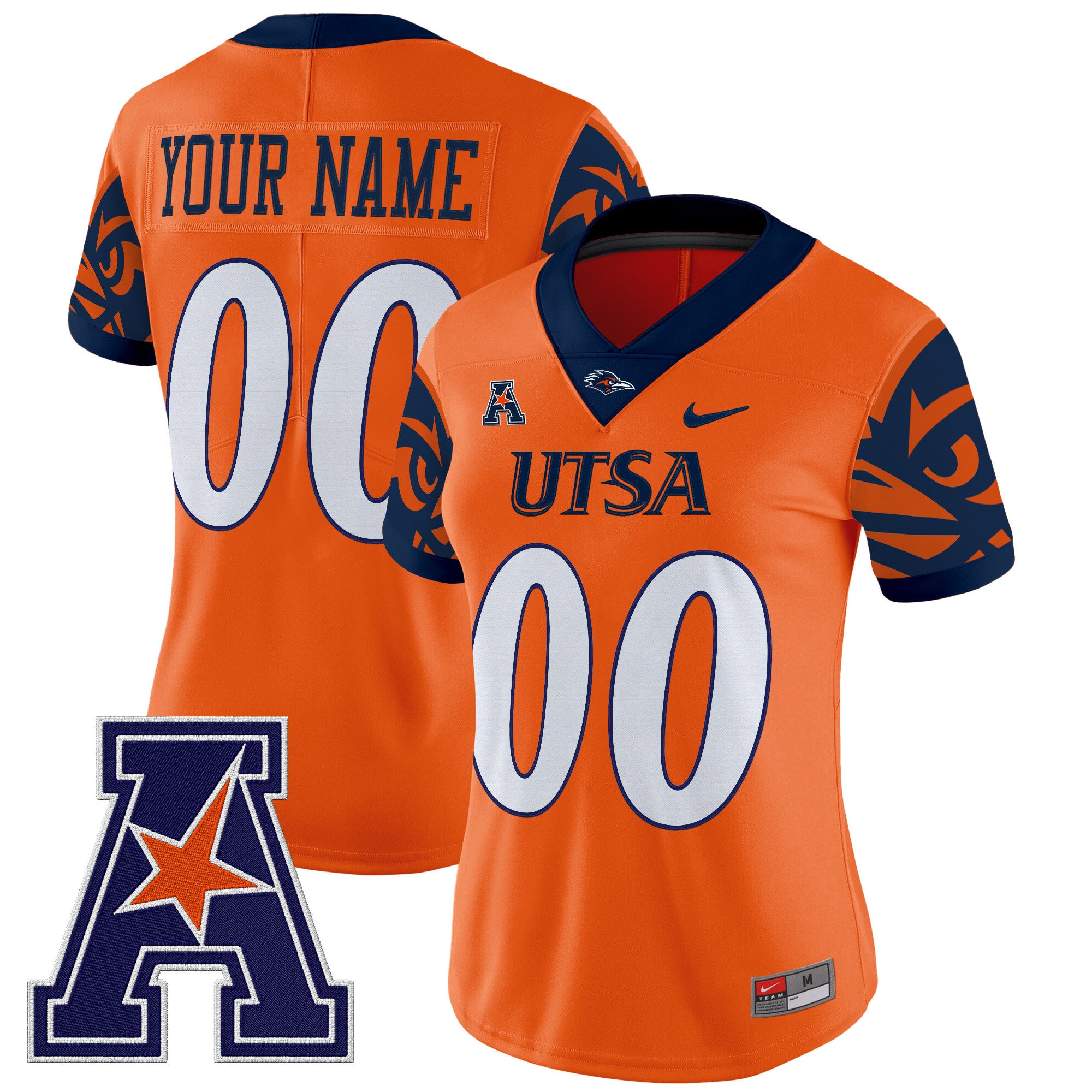 UTSA Roadrunners 2025 Vapor Limited Custom Jersey V2 - All Stitched