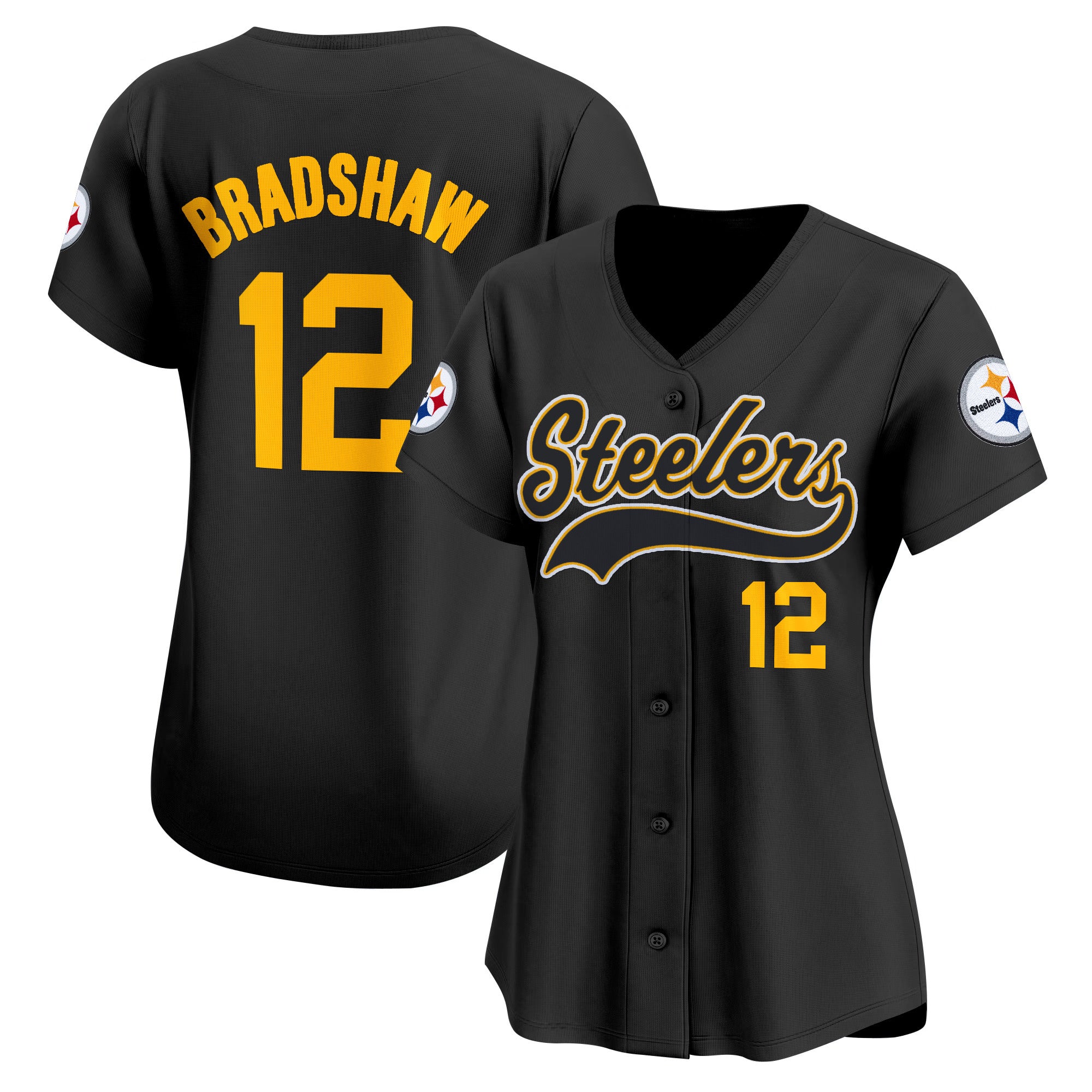 Women's Pittsburgh Steelers 2025 Vapor Baseball Jersey - All Stitched