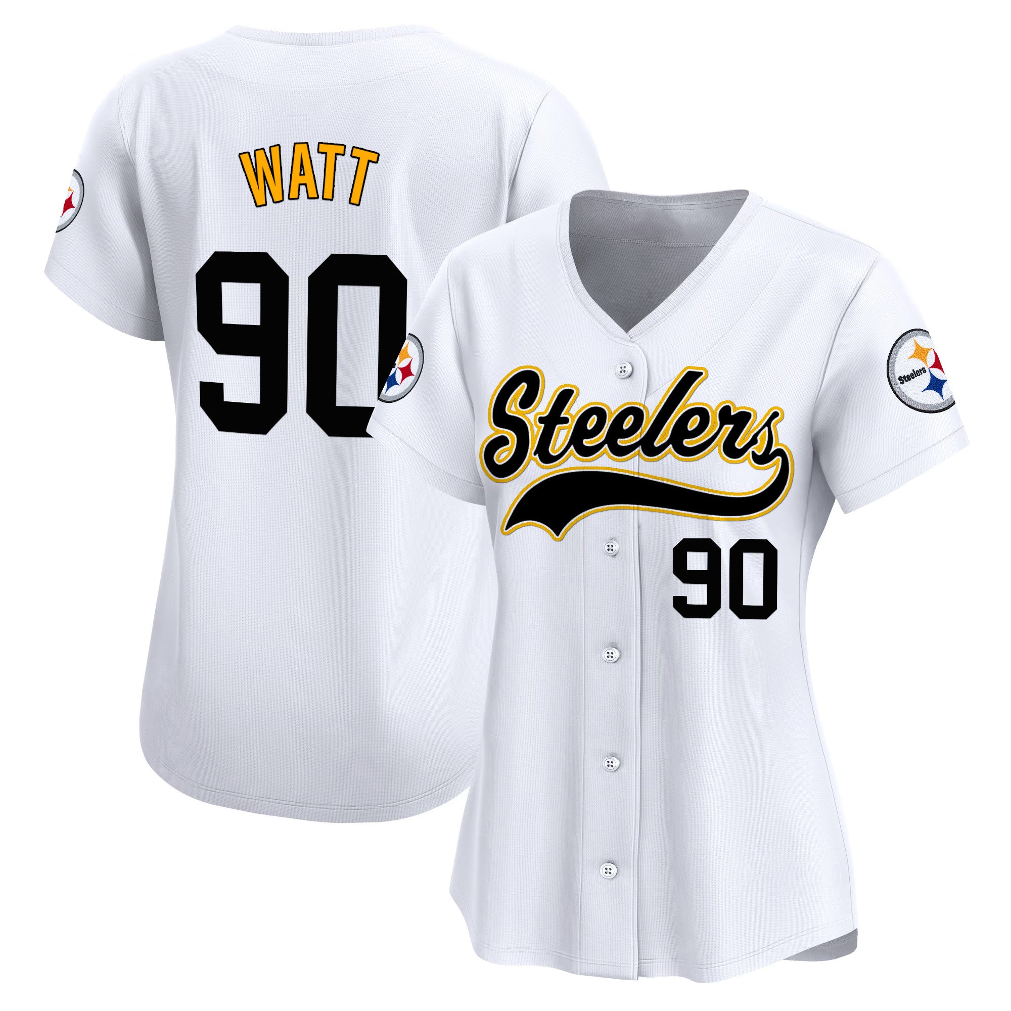 Women's Pittsburgh Steelers 2025 Vapor Baseball Jersey - All Stitched
