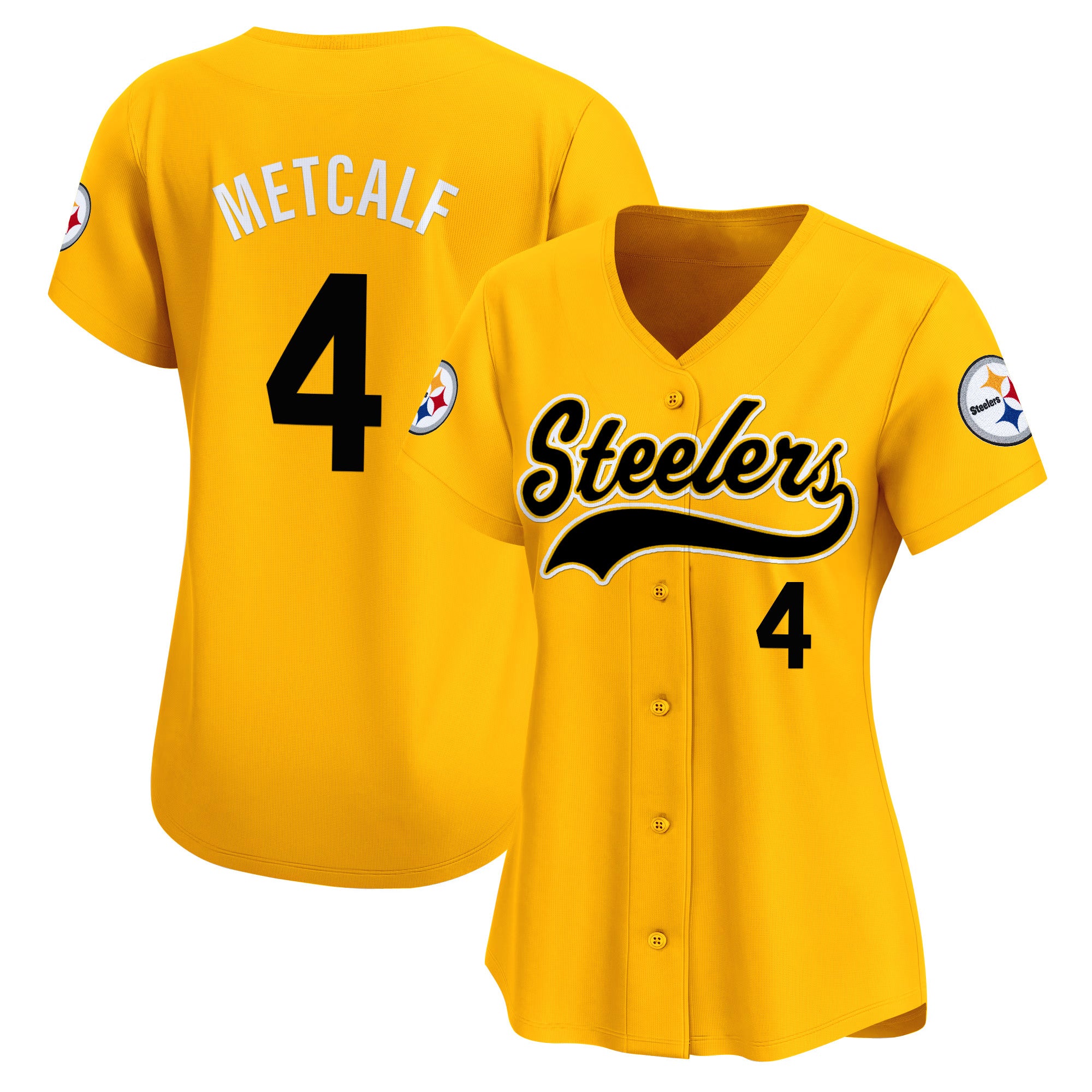 Women's Pittsburgh Steelers 2025 Vapor Baseball Jersey - All Stitched