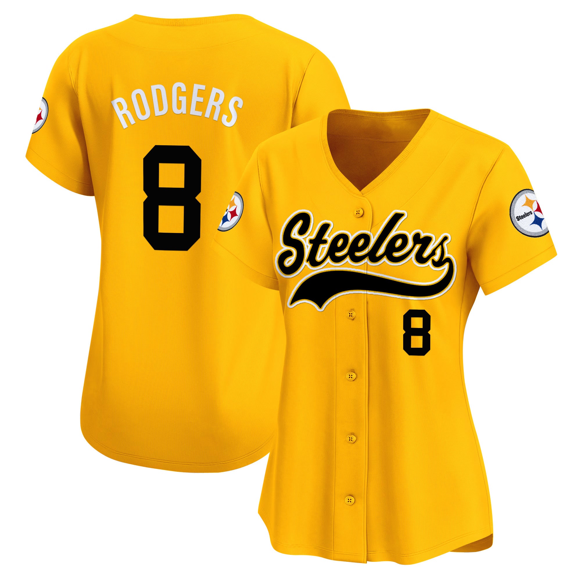 Women's Pittsburgh Steelers 2025 Vapor Baseball Jersey - All Stitched