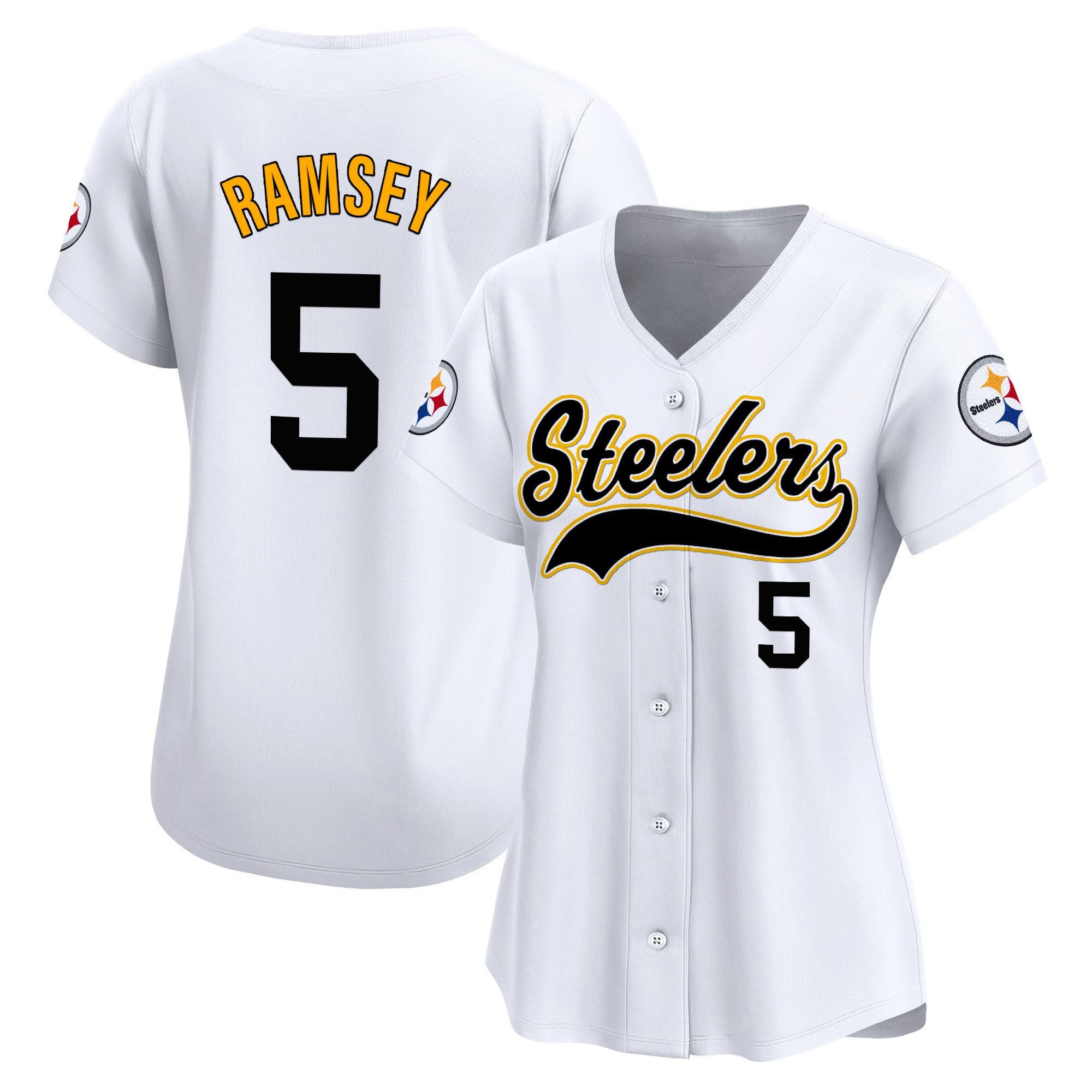 Women's Pittsburgh Steelers 2025 Vapor Baseball Jersey - All Stitched