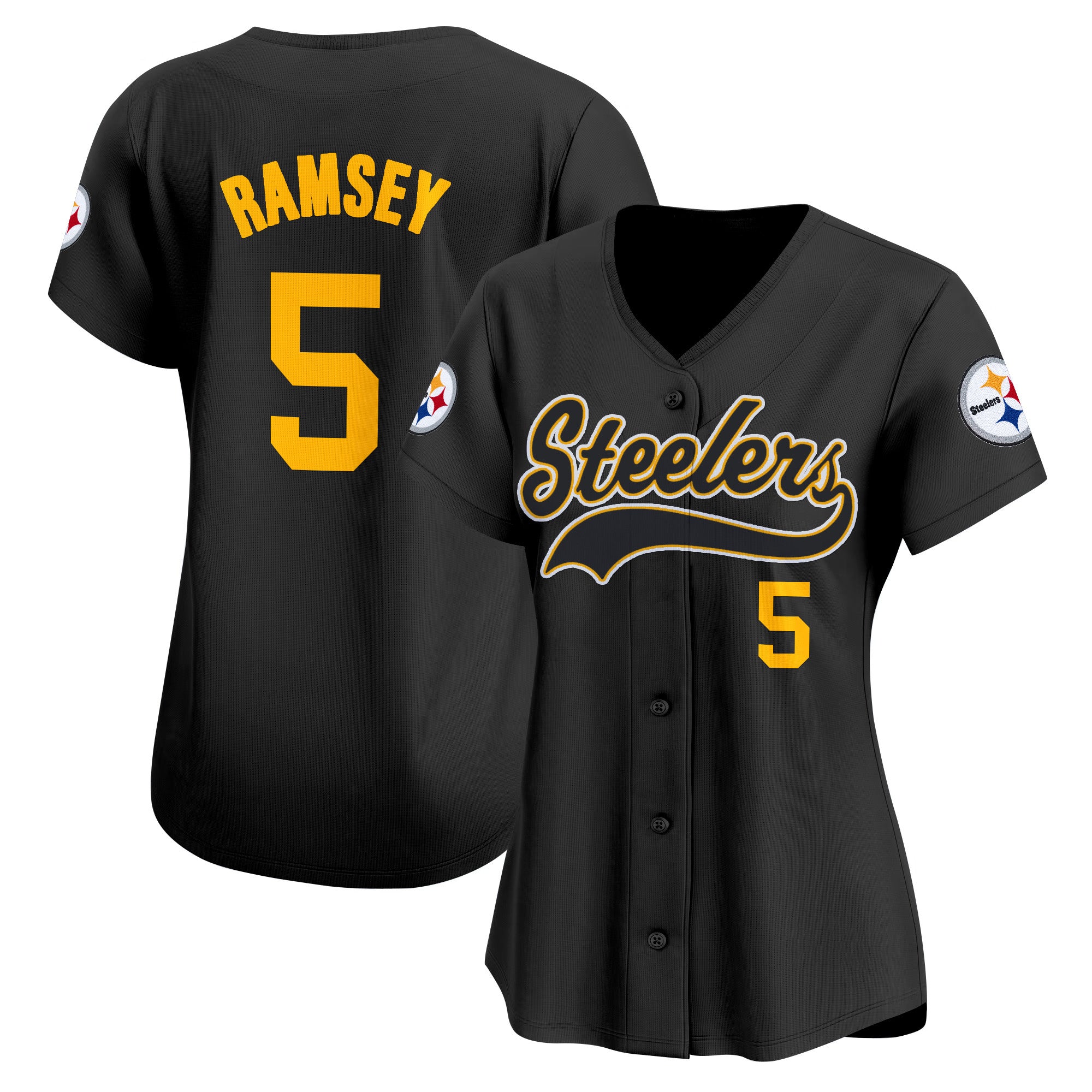 Women's Pittsburgh Steelers 2025 Vapor Baseball Jersey - All Stitched
