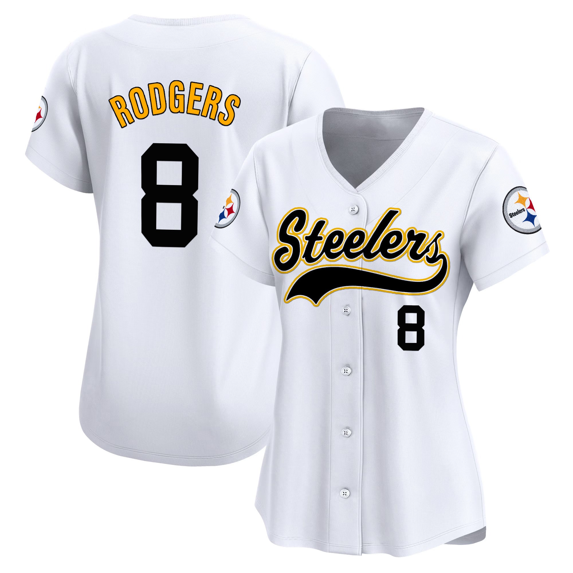 Women's Pittsburgh Steelers 2025 Vapor Baseball Jersey - All Stitched