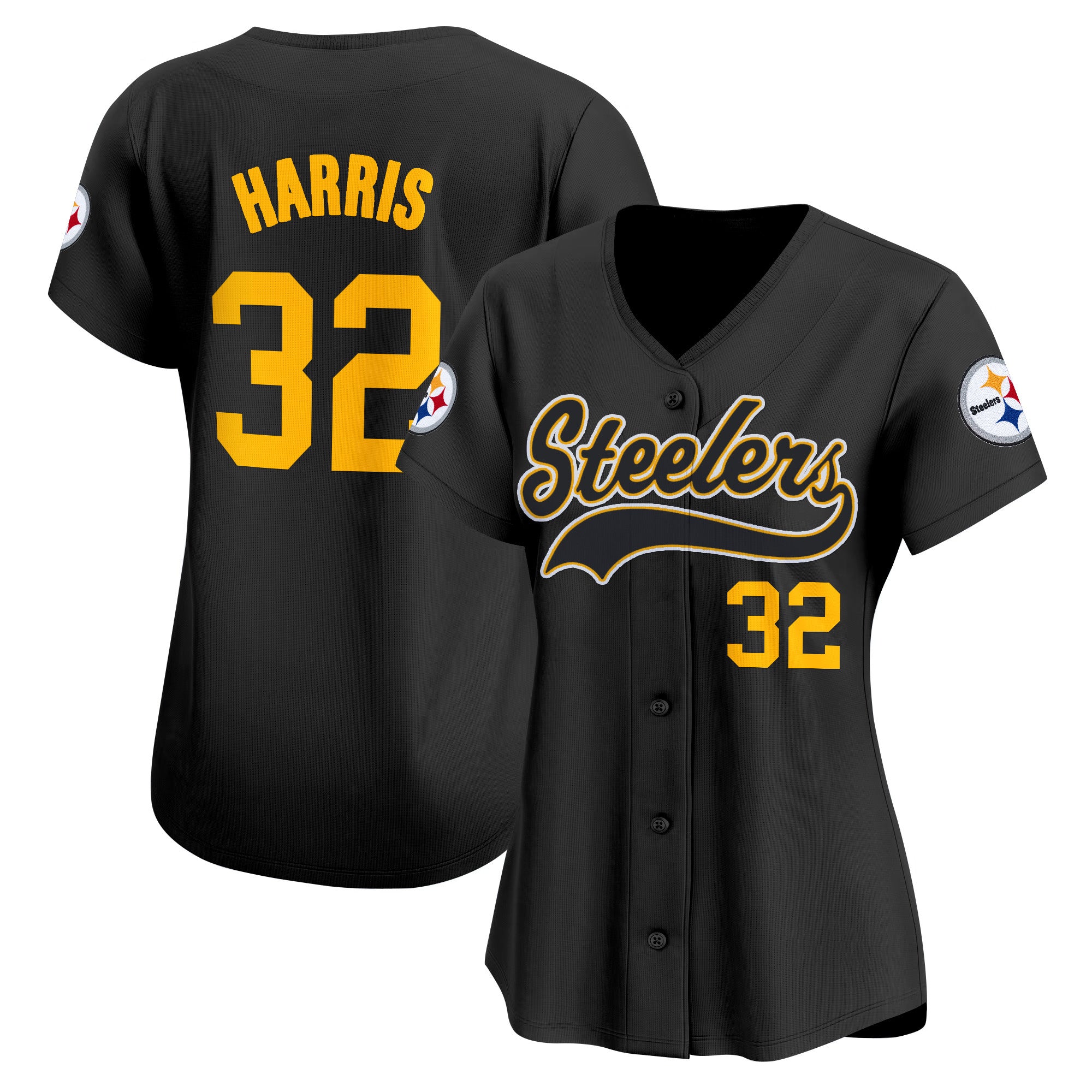 Women's Pittsburgh Steelers 2025 Vapor Baseball Jersey - All Stitched