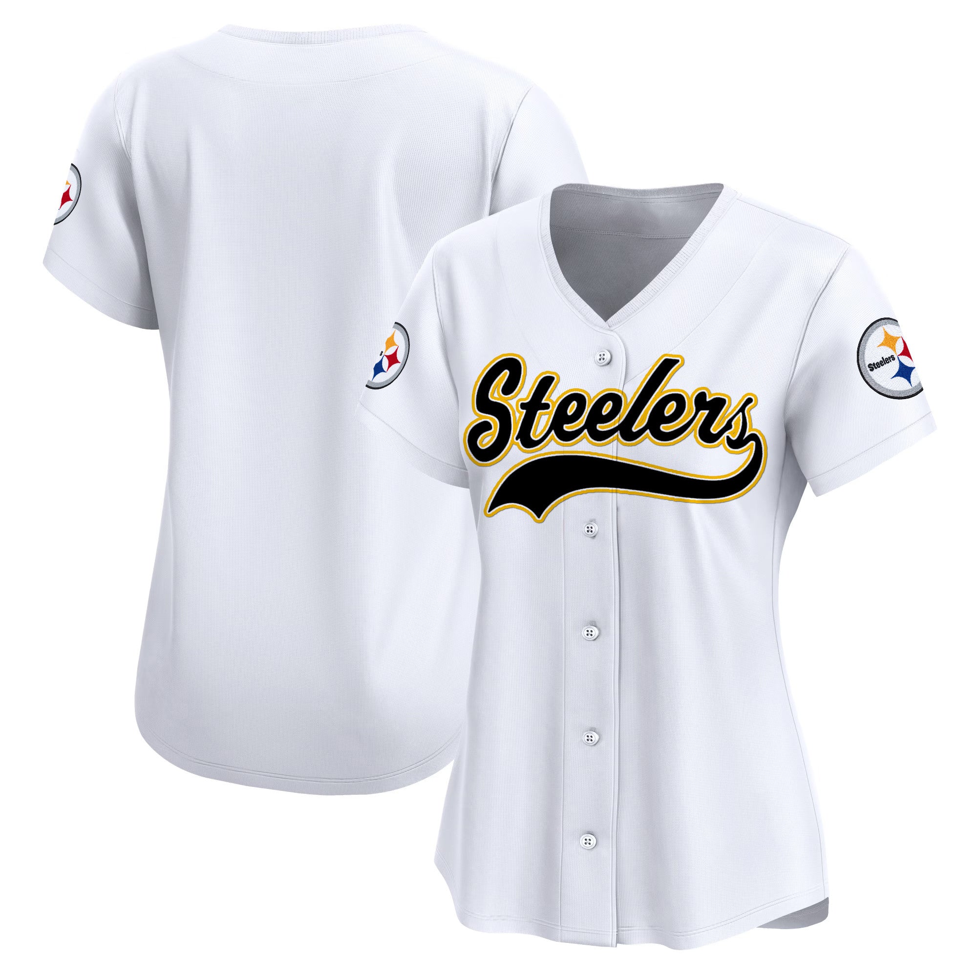 Women's Pittsburgh Steelers 2025 Vapor Baseball Jersey - All Stitched