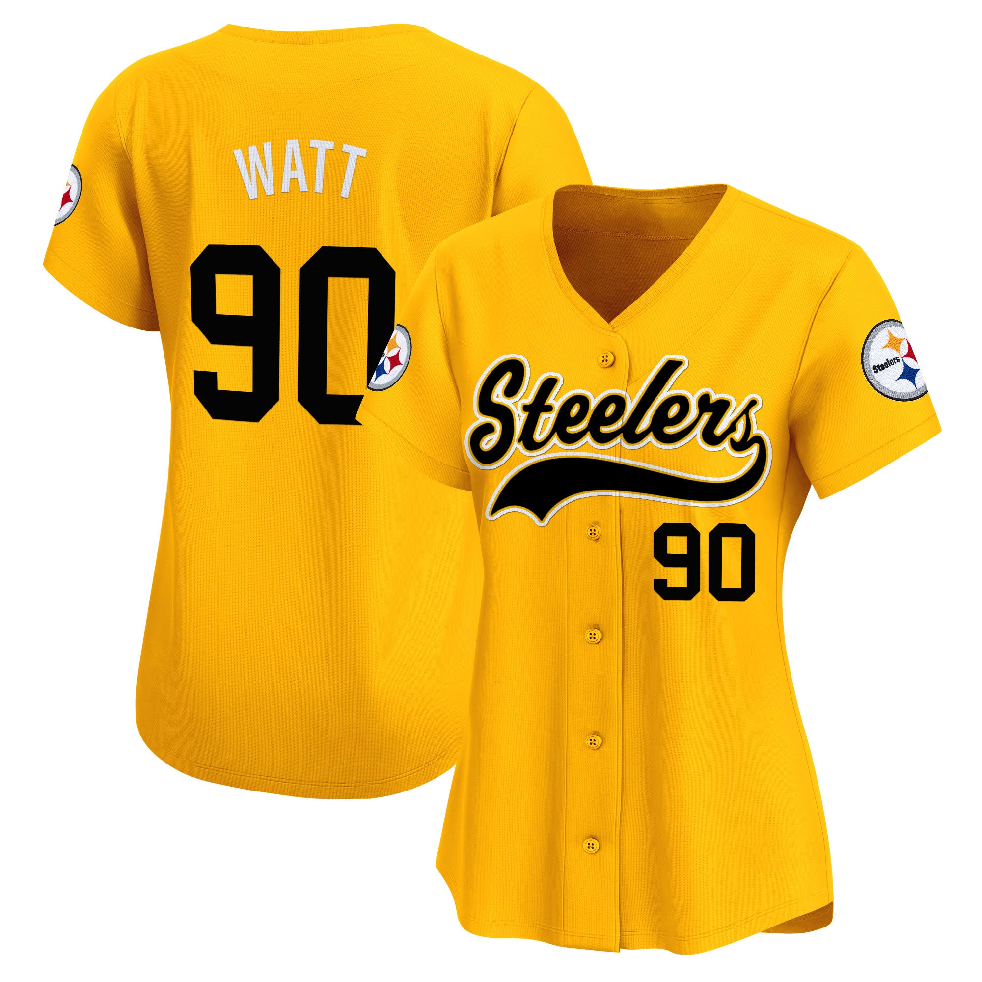 Women's Pittsburgh Steelers 2025 Vapor Baseball Jersey - All Stitched