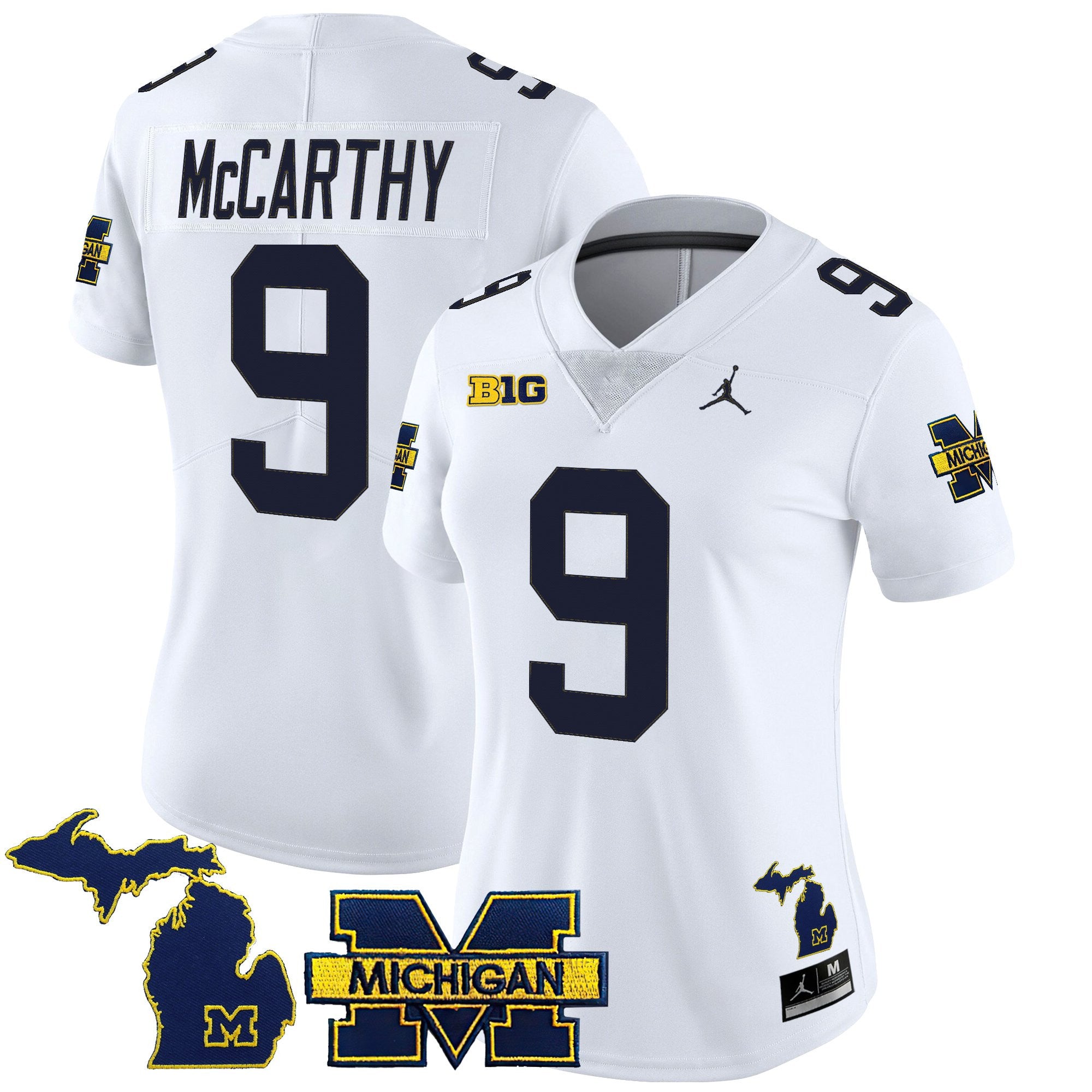Women's Michigan Wolverines 2025 Vapor Limited Jersey - All Stitched