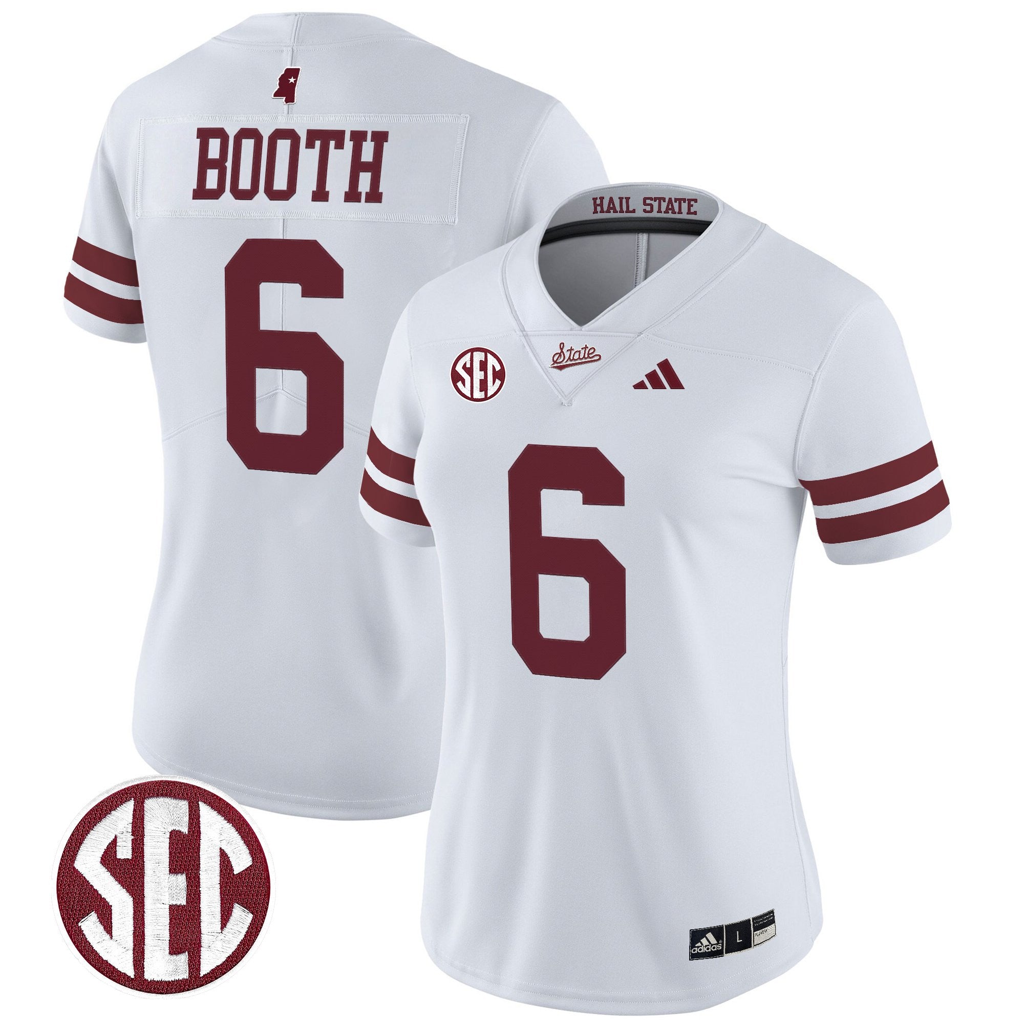 Women's Mississippi State Bulldogs 'Dark Mode' Vapor Limited Jersey - All Stitched