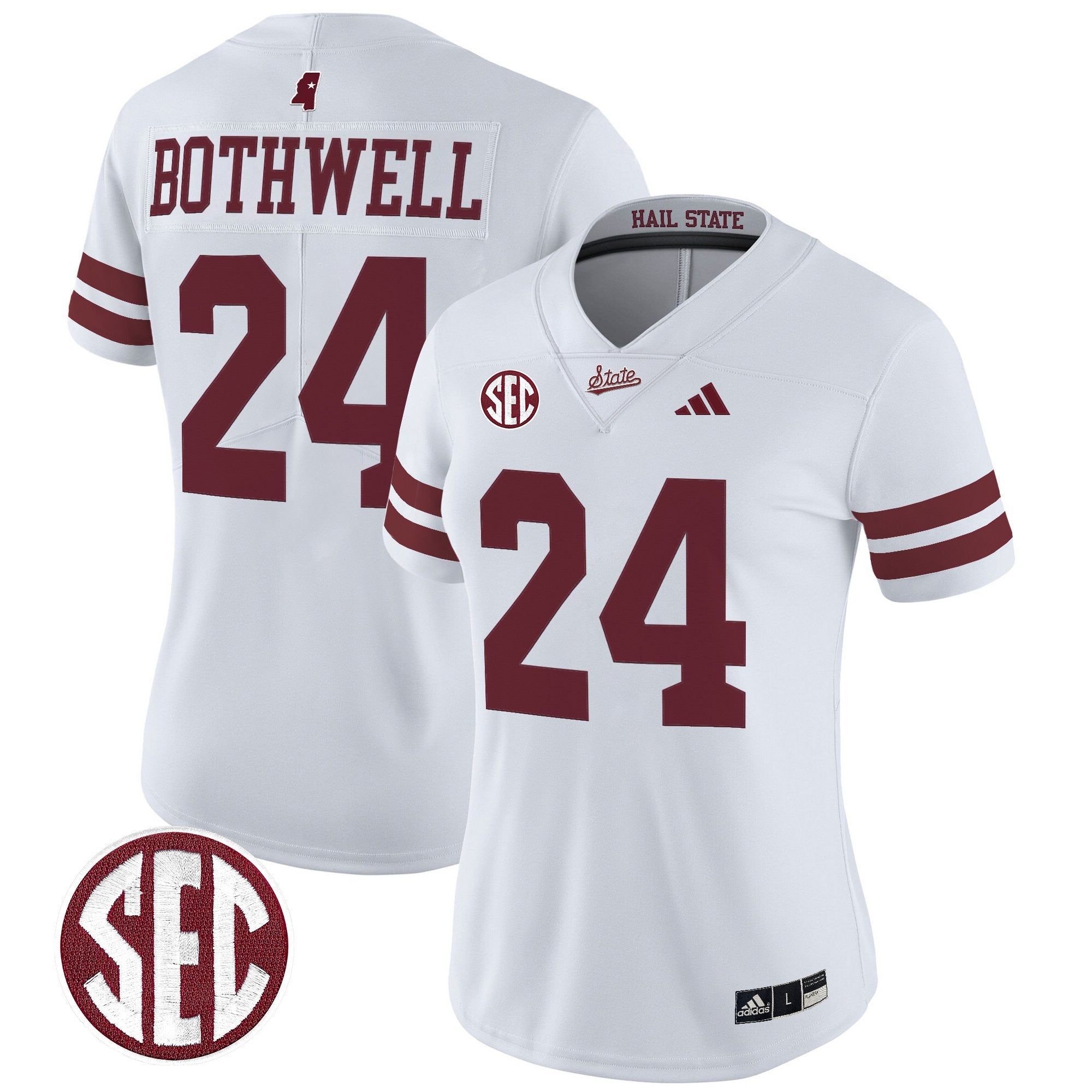 Women's Mississippi State Bulldogs 'Dark Mode' Vapor Limited Jersey - All Stitched