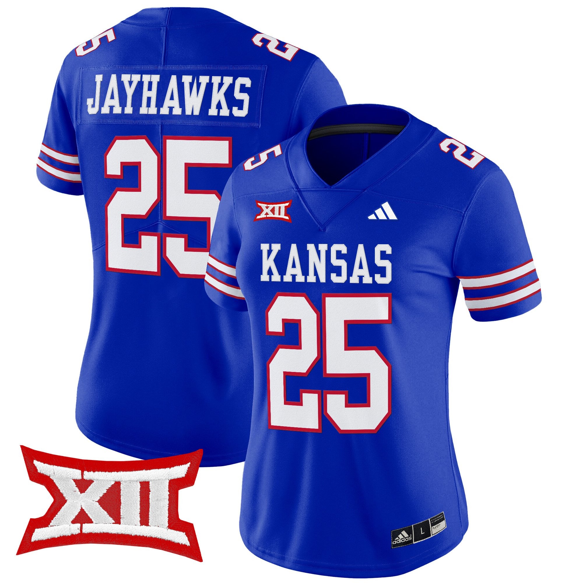 Women's Kansas Jayhawks 2025 Vapor Limited Jersey - All Stitched