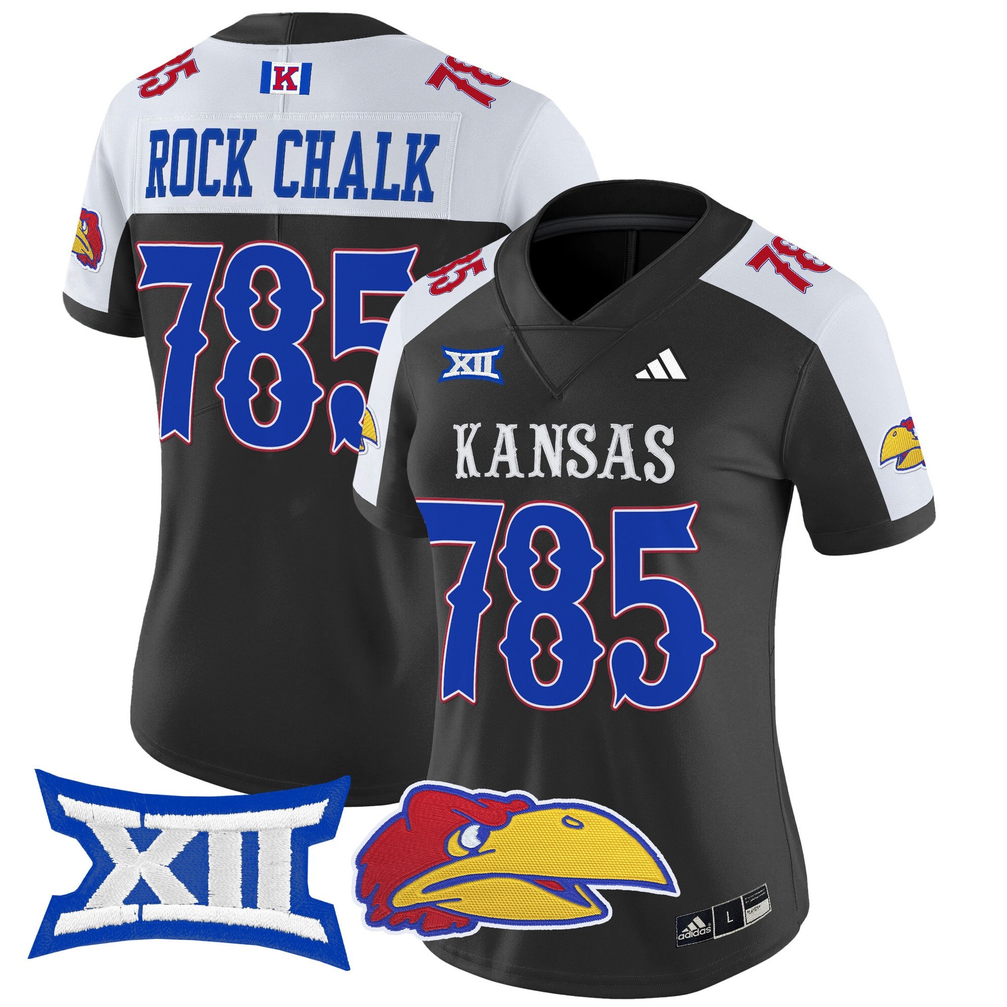 Women's Kansas Jayhawks 2025 Vapor Limited Jersey - All Stitched