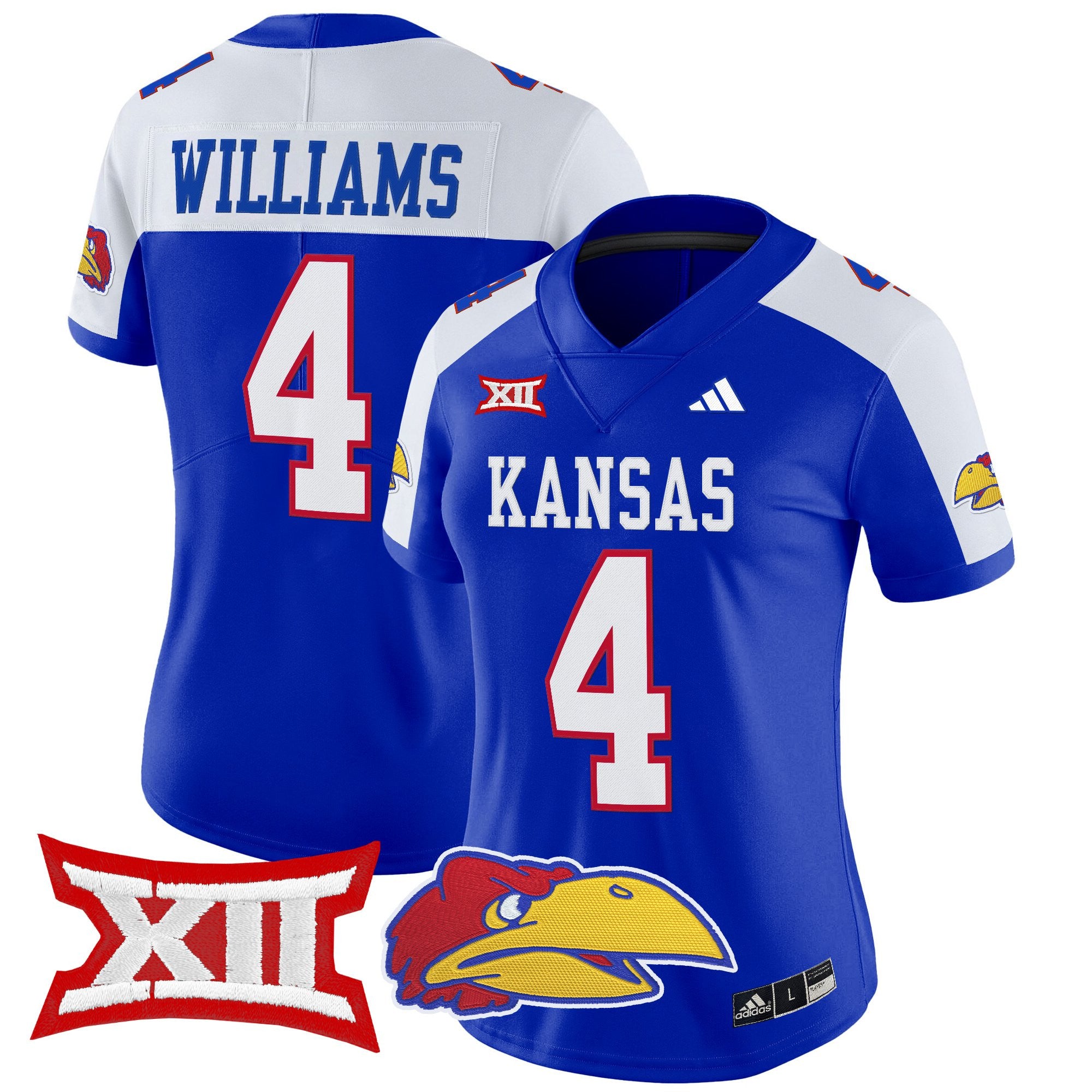 Women's Kansas Jayhawks 2025 Vapor Limited Jersey - All Stitched