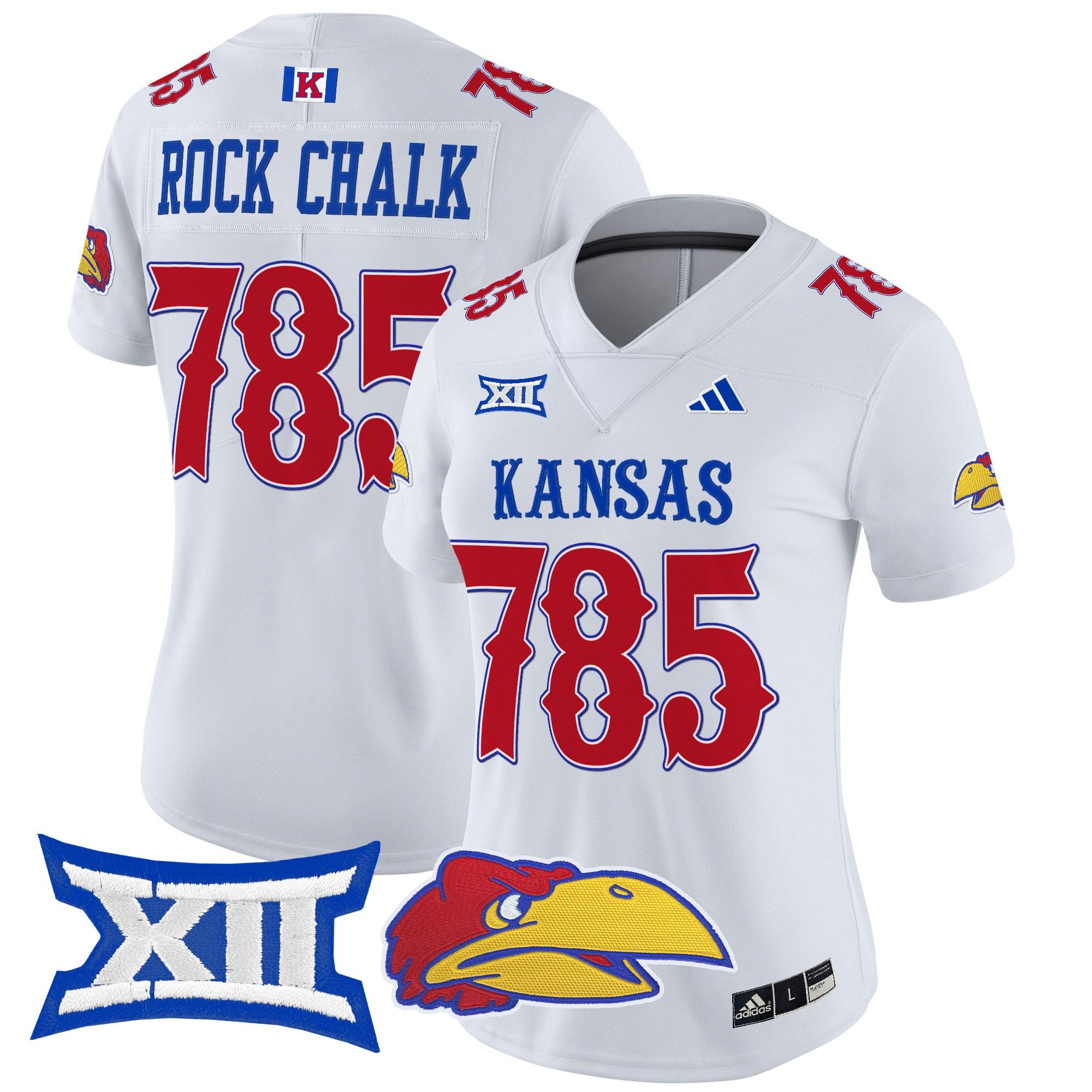 Women's Kansas Jayhawks 2025 Vapor Limited Jersey - All Stitched