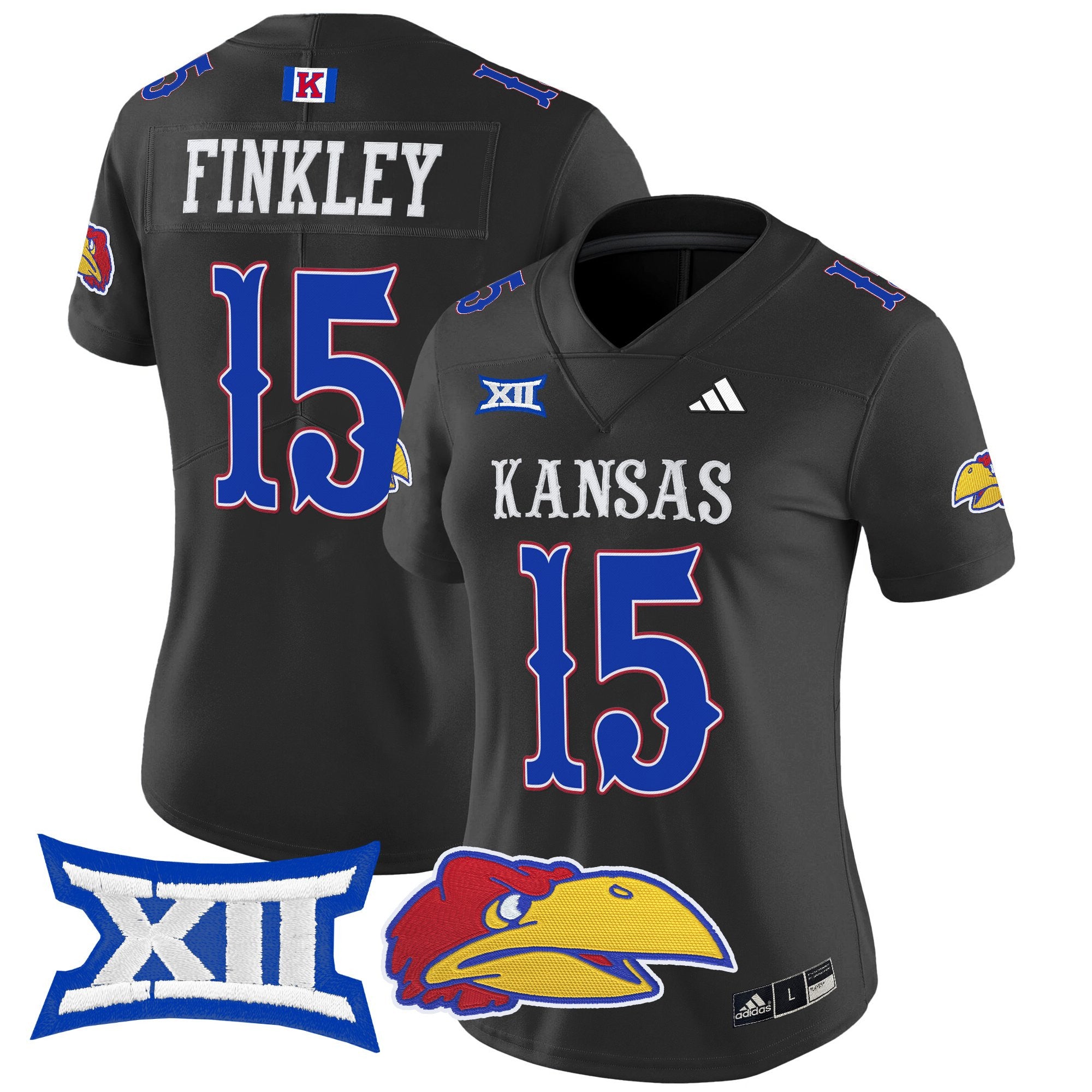 Women's Kansas Jayhawks 2025 Vapor Limited Jersey - All Stitched