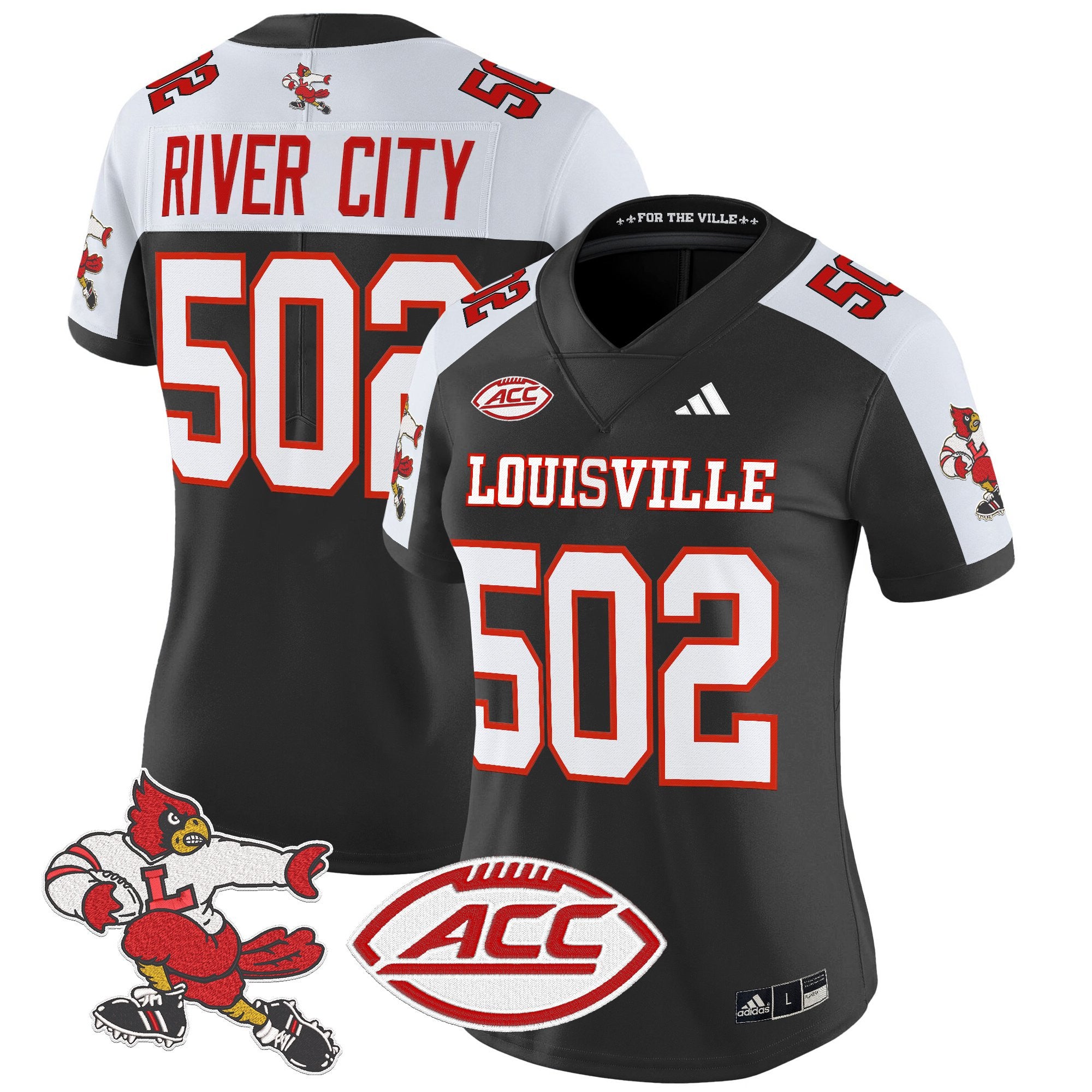 Women's Louisville Cardinals '1980s Throwback' Vapor Limited Jersey - All Stitched