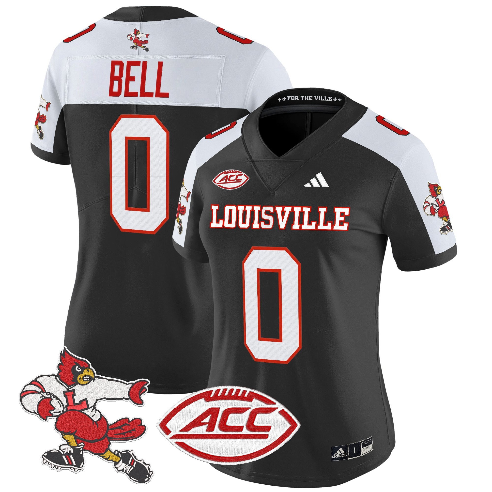 Women's Louisville Cardinals '1980s Throwback' Vapor Limited Jersey - All Stitched
