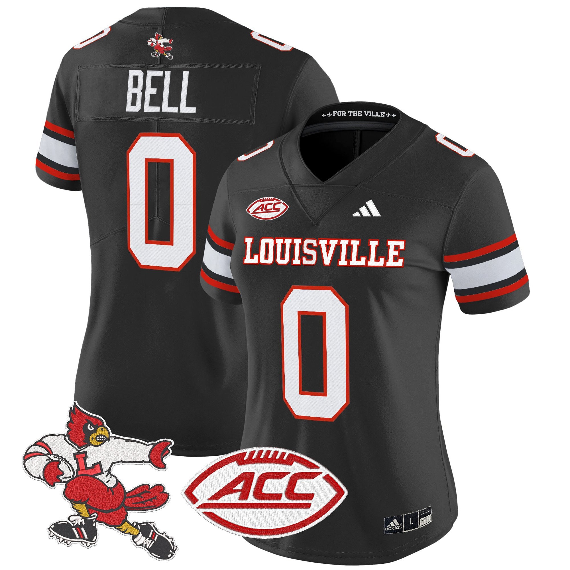Women's Louisville Cardinals '1980s Throwback' Vapor Limited Jersey - All Stitched
