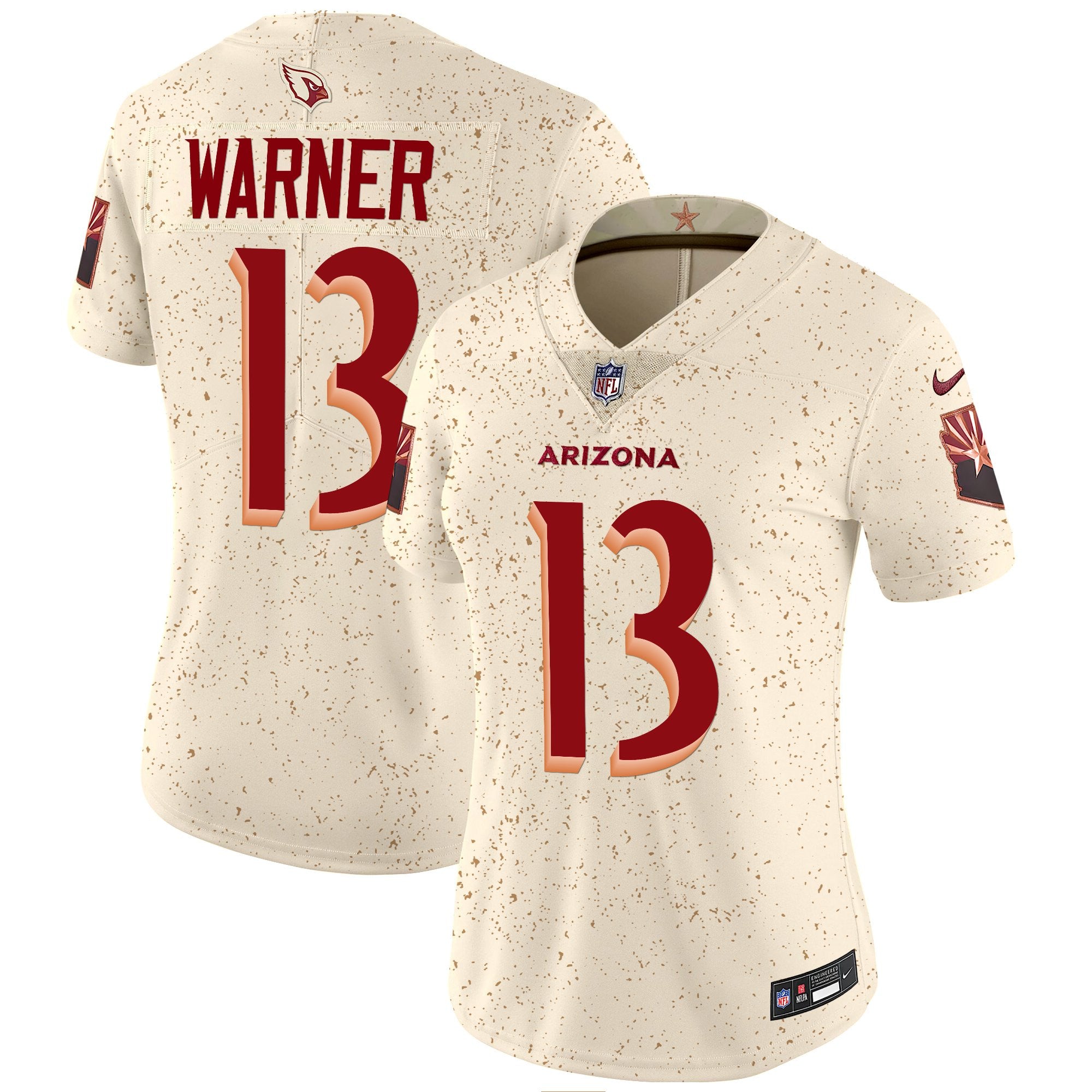 Women's Arizona Cardinals 2025 "Rivalries" Vapor Limited Jersey - All Stitched