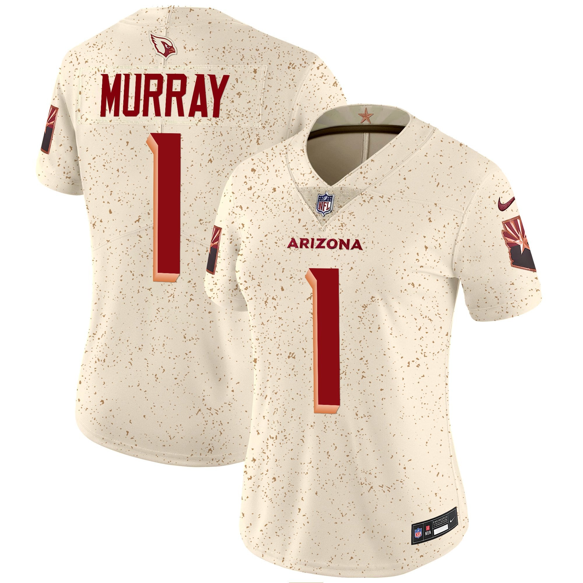 Women's Arizona Cardinals 2025 "Rivalries" Vapor Limited Jersey - All Stitched