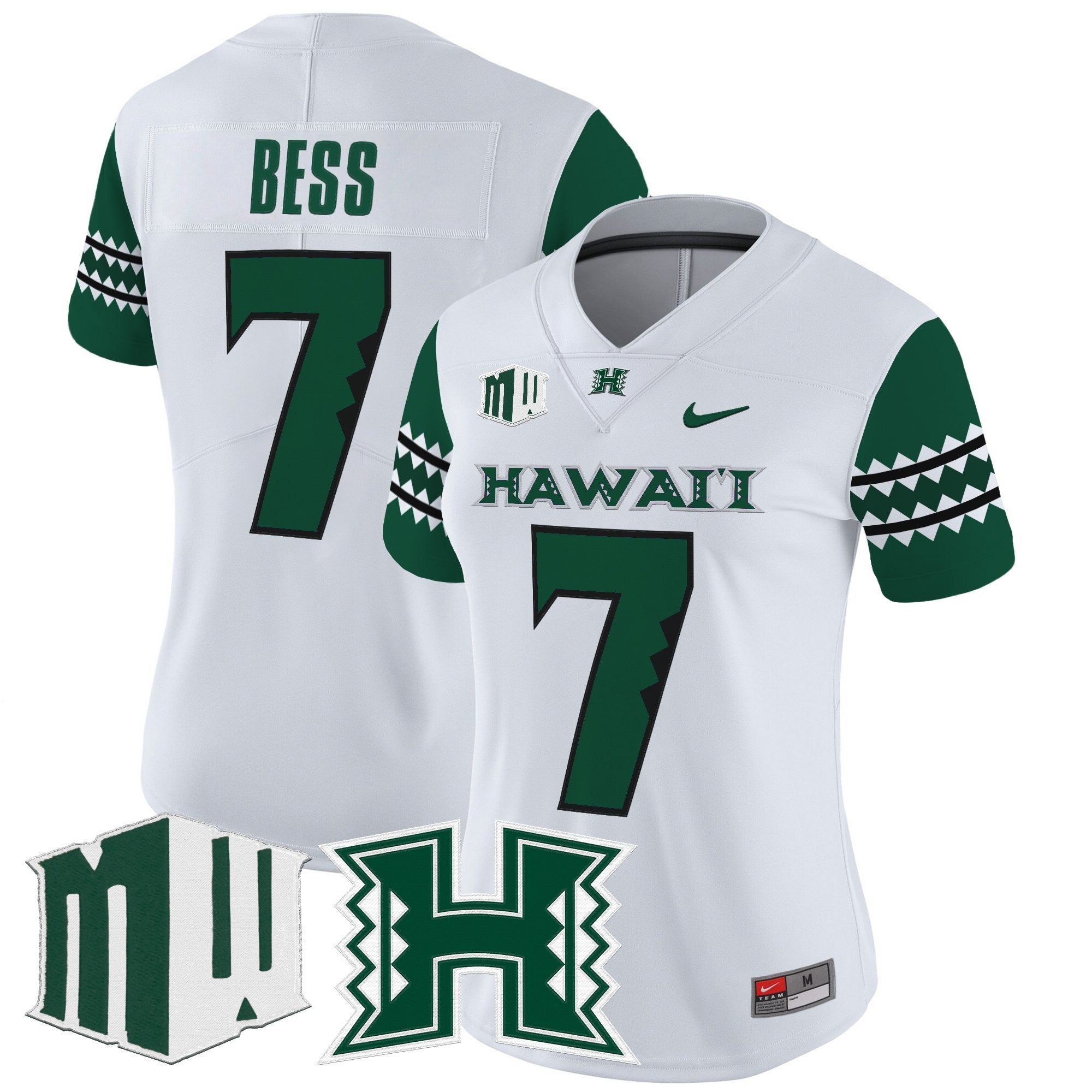 Women's Hawai'i Rainbow Warriors 2025 Vapor Limited Jersey - All Stitched