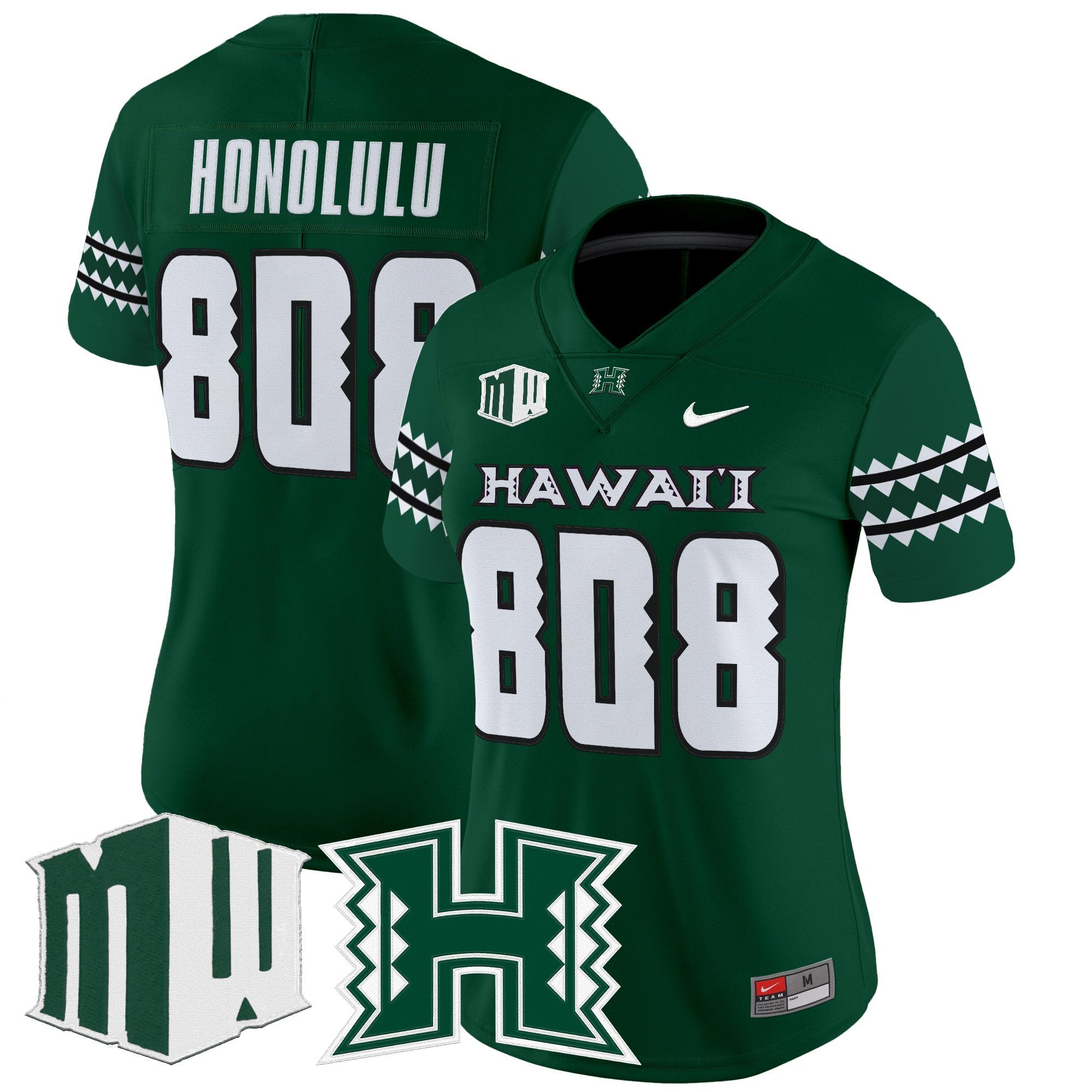 Women's Hawai'i Rainbow Warriors 2025 Vapor Limited Jersey - All Stitched