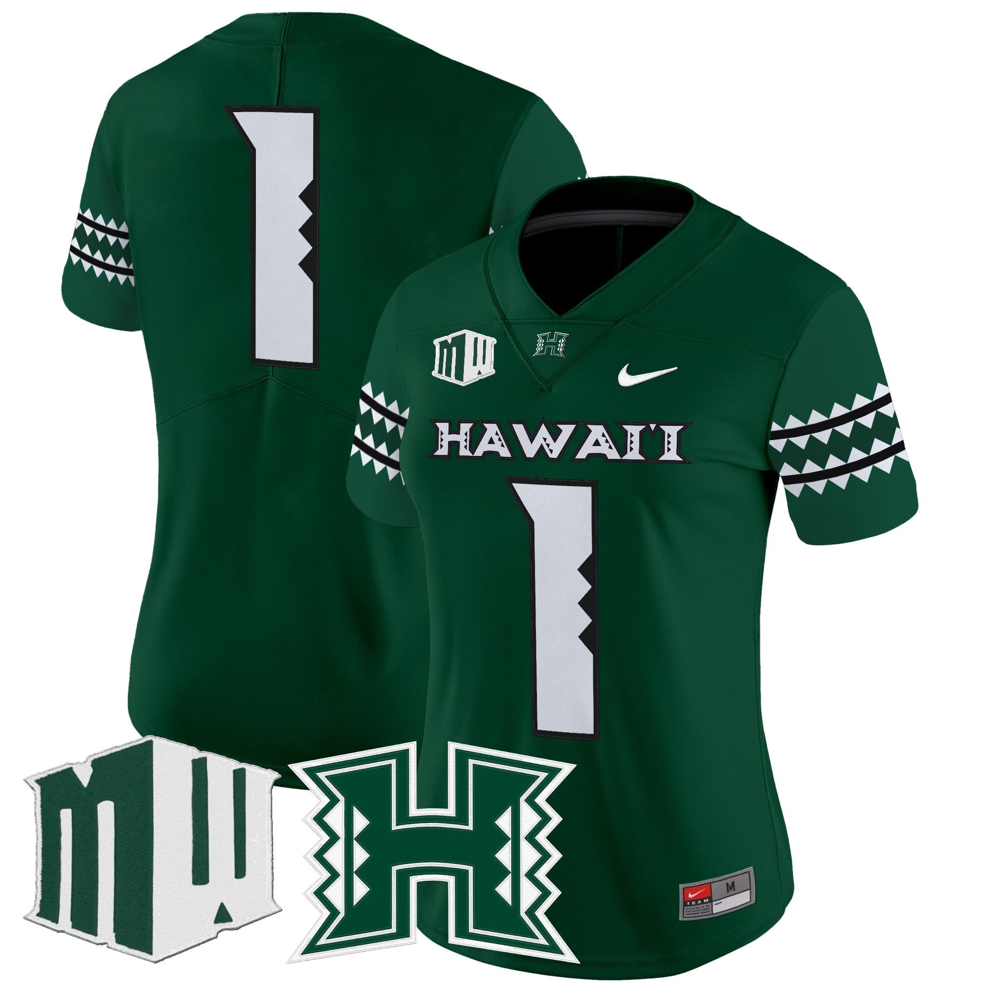 Women's Hawai'i Rainbow Warriors 2025 Vapor Limited Jersey - All Stitched
