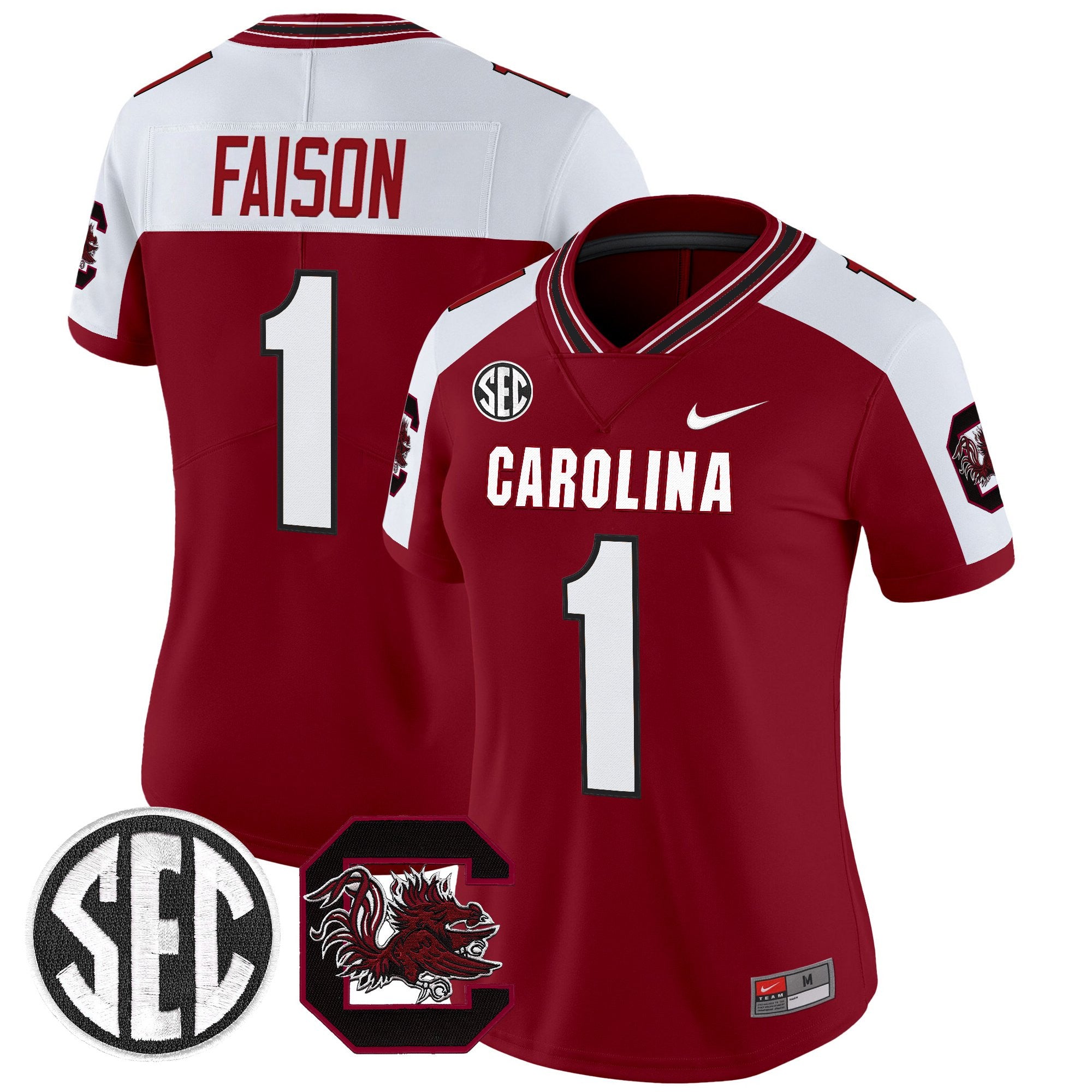 Women's South Carolina Gamecocks 'Rebrand 2026' Vapor Limited Jersey - All Stitched