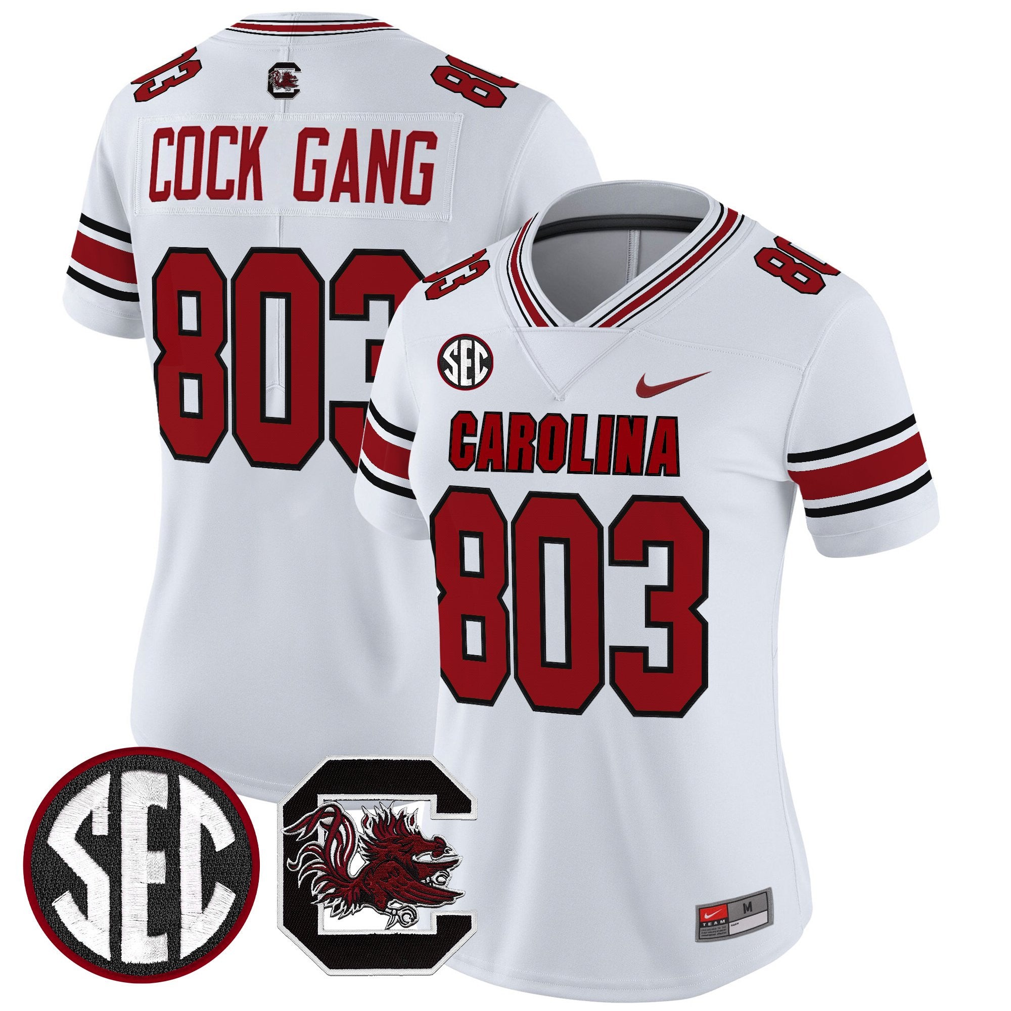 Women's South Carolina Gamecocks 'Rebrand 2026' Vapor Limited Jersey - All Stitched