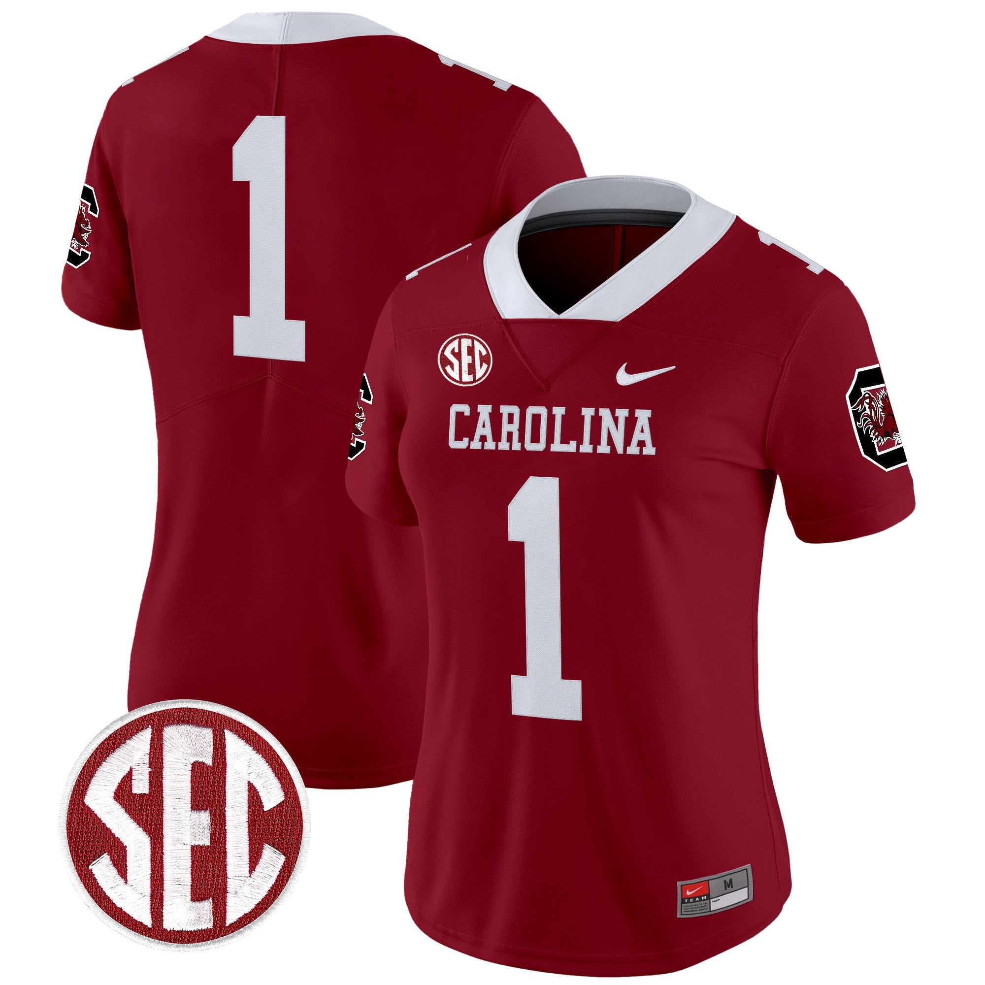 Women's South Carolina Gamecocks 1980 Throwback Vapor Limited Jersey – Rebrand 2026 – All Stitched