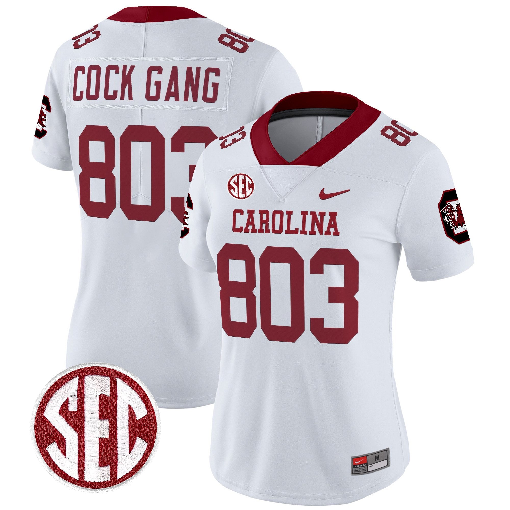 Women's South Carolina Gamecocks 1980 Throwback Vapor Limited Jersey – Rebrand 2026 – All Stitched