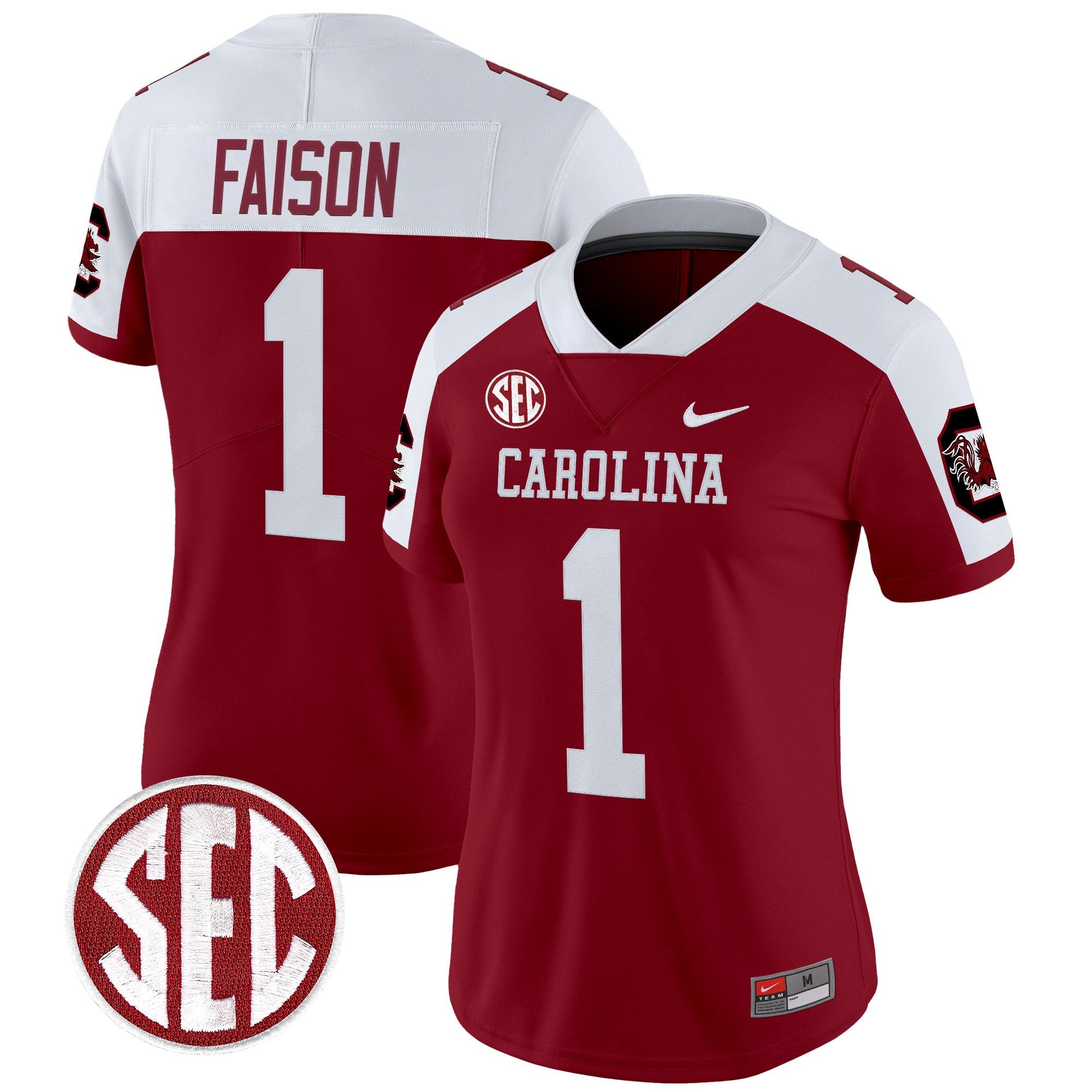 Women's South Carolina Gamecocks 1980 Throwback Vapor Limited Jersey – Rebrand 2026 – All Stitched