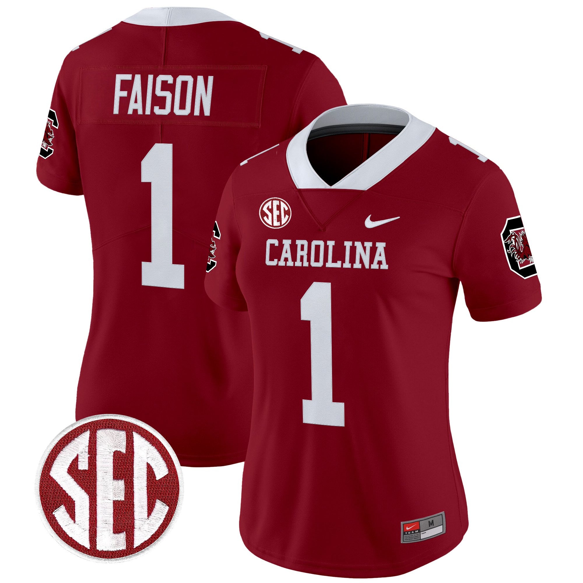 Women's South Carolina Gamecocks 1980 Throwback Vapor Limited Jersey – Rebrand 2026 – All Stitched