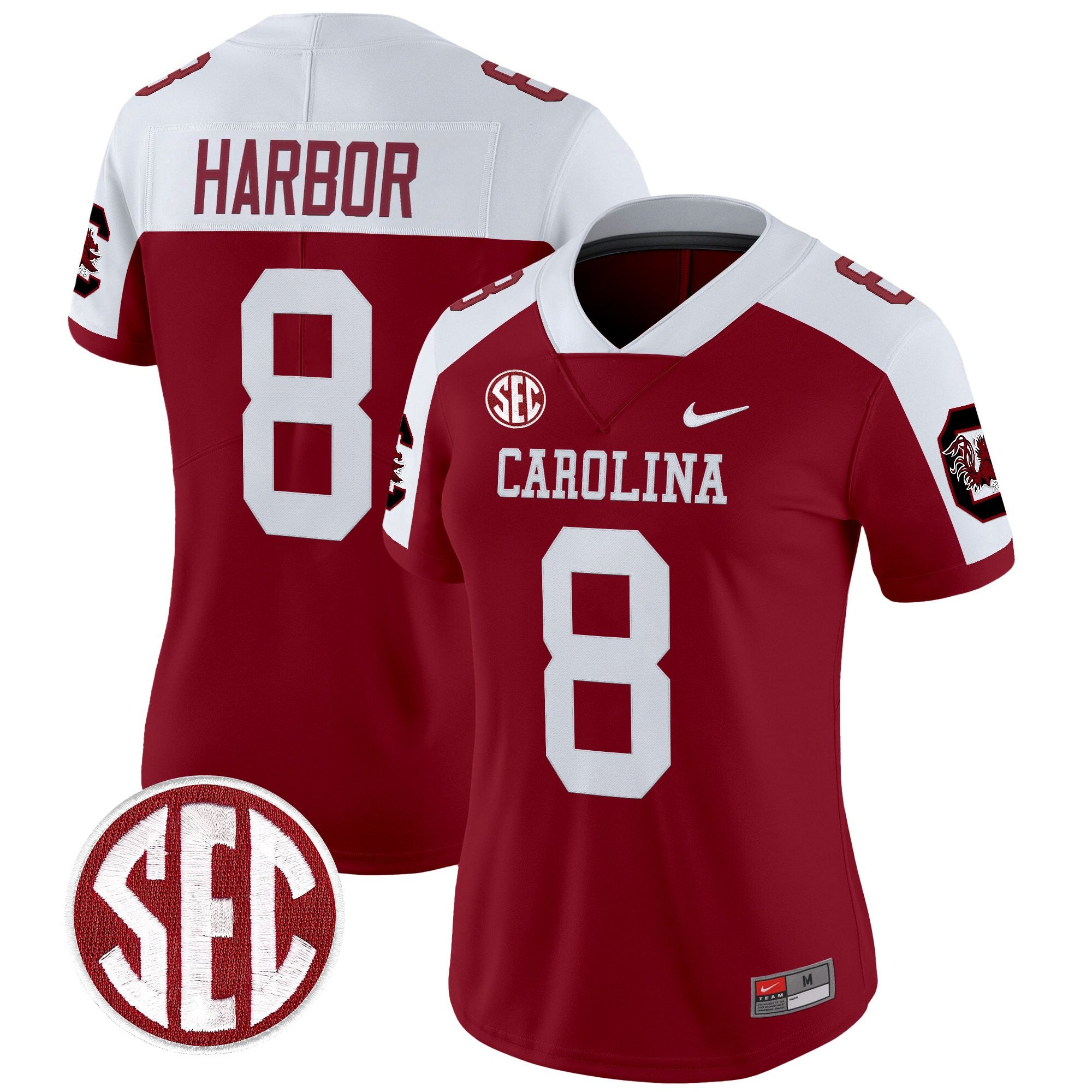 Women's South Carolina Gamecocks 1980 Throwback Vapor Limited Jersey – Rebrand 2026 – All Stitched
