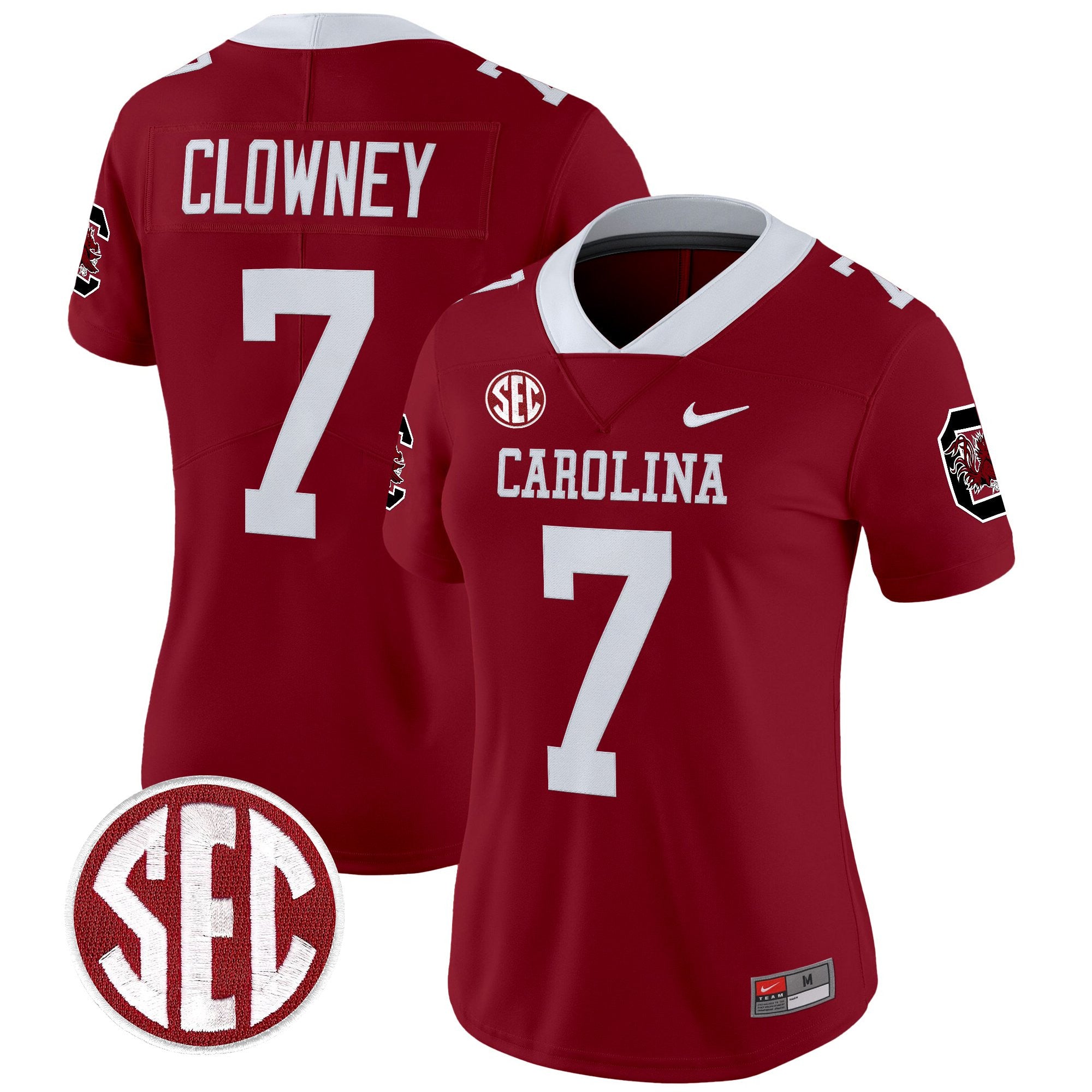 Women's South Carolina Gamecocks 1980 Throwback Vapor Limited Jersey – Rebrand 2026 – All Stitched