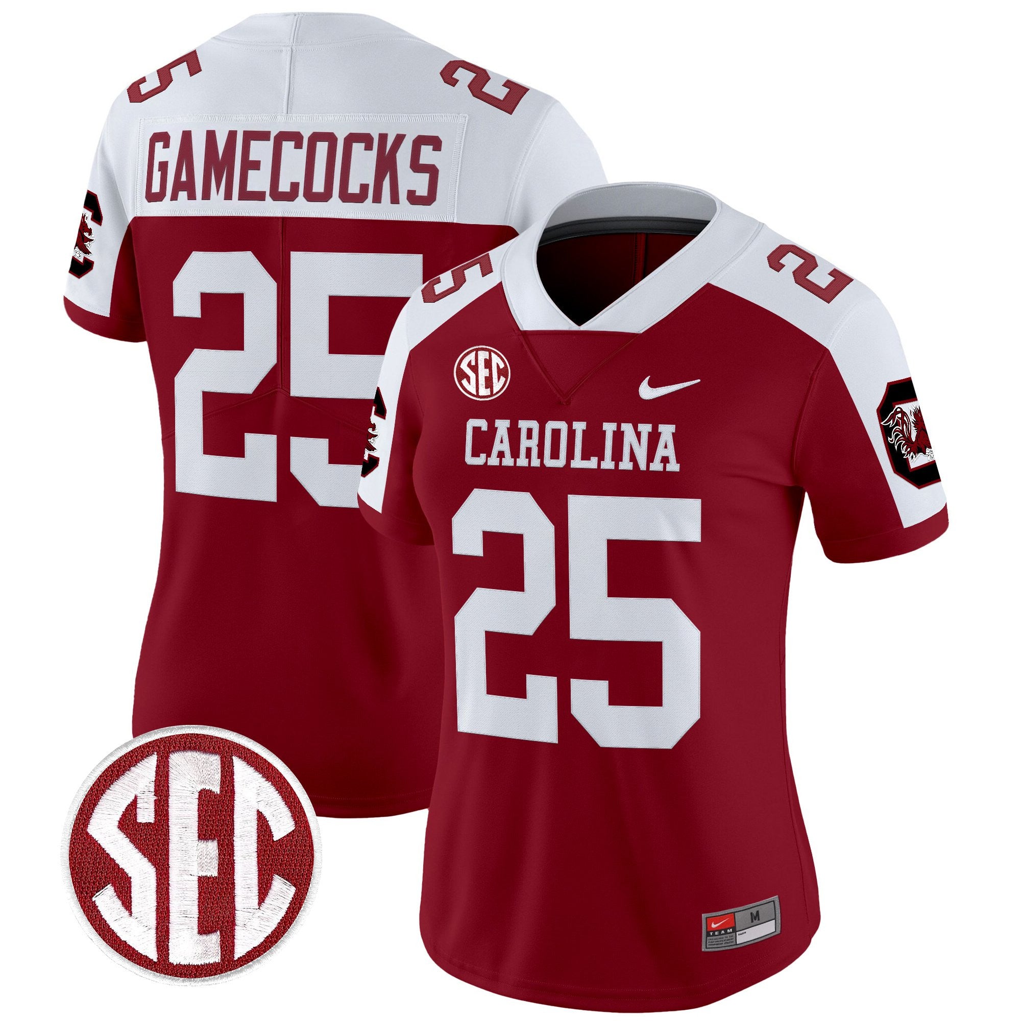 Women's South Carolina Gamecocks 1980 Throwback Vapor Limited Jersey – Rebrand 2026 – All Stitched