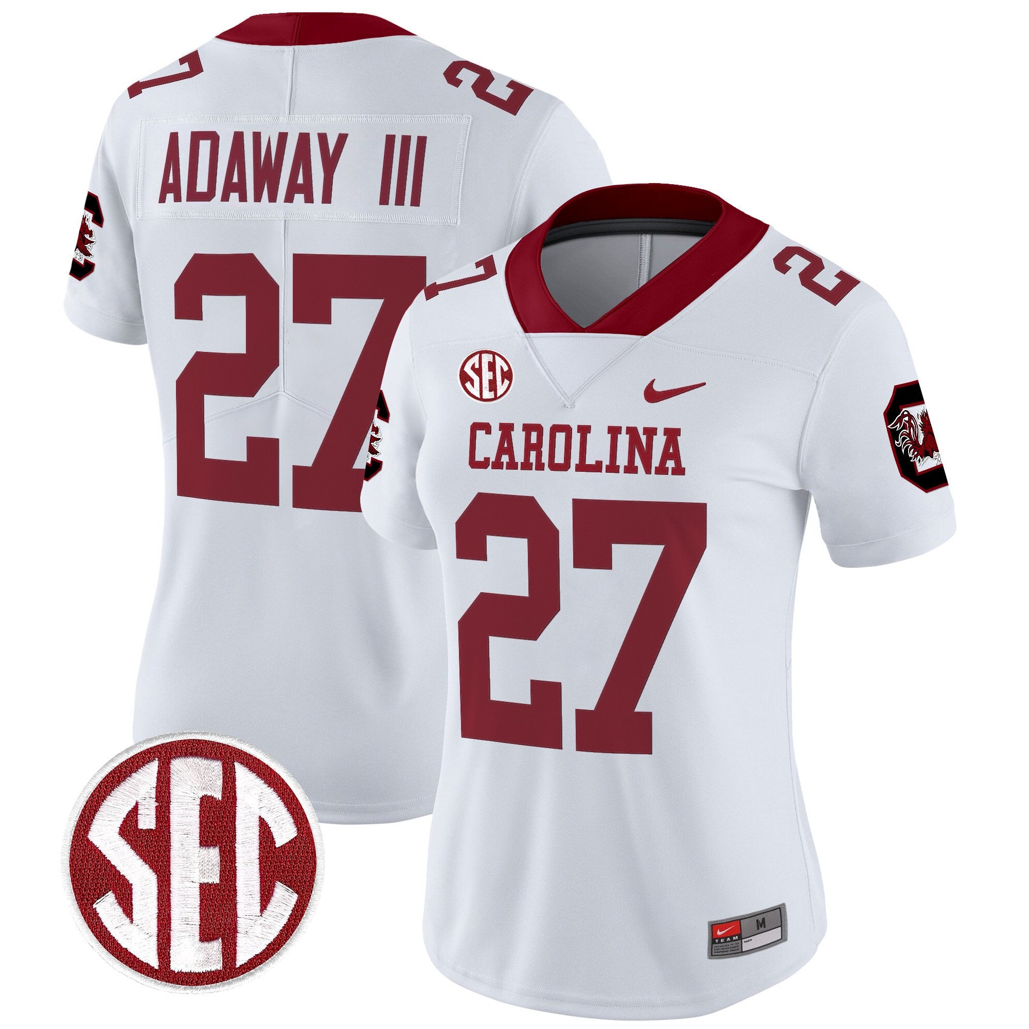 Women's South Carolina Gamecocks 1980 Throwback Vapor Limited Jersey – Rebrand 2026 – All Stitched