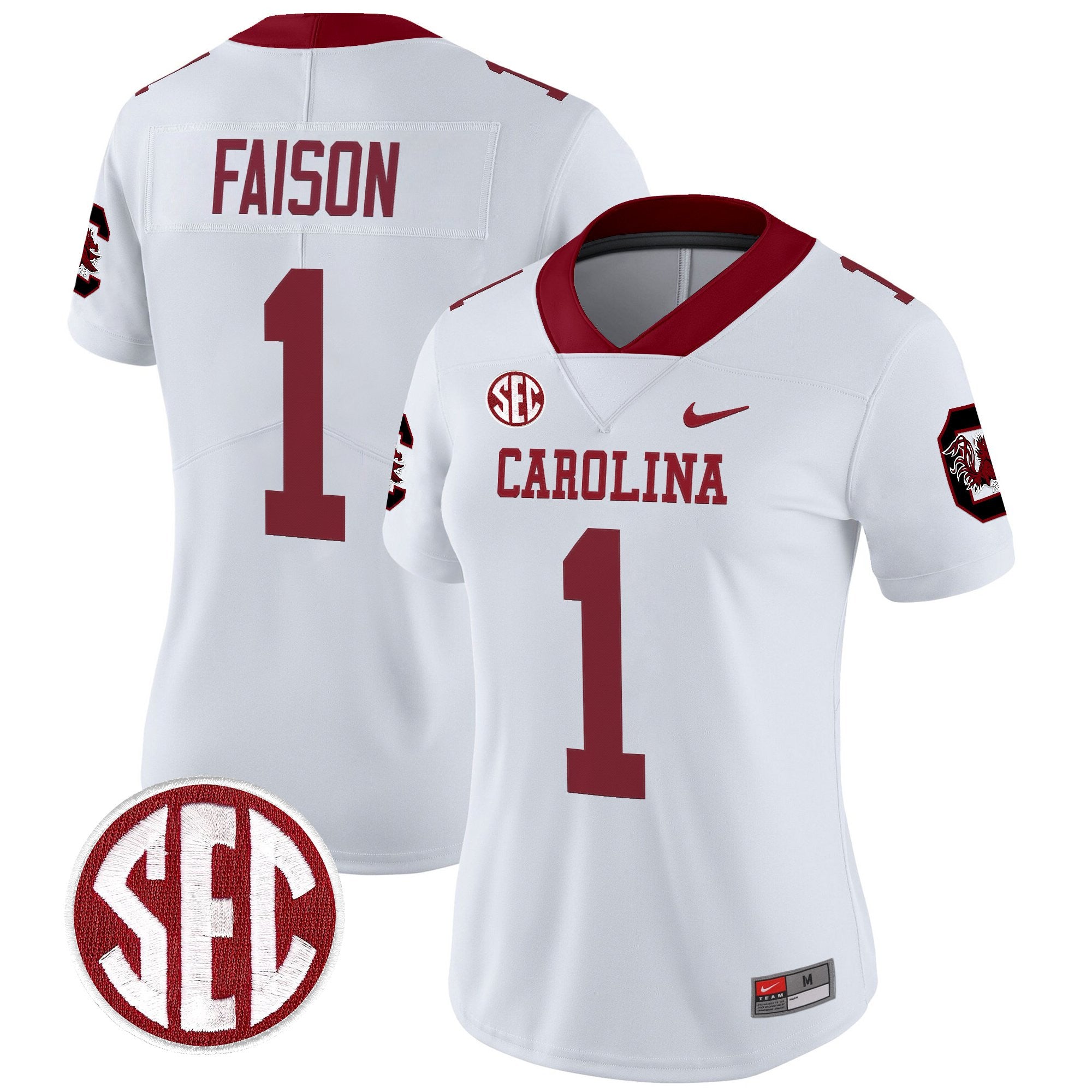 Women's South Carolina Gamecocks 1980 Throwback Vapor Limited Jersey – Rebrand 2026 – All Stitched