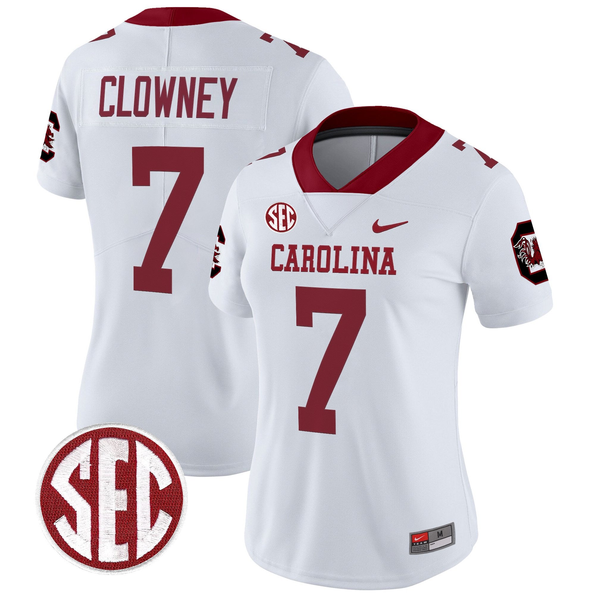 Women's South Carolina Gamecocks 1980 Throwback Vapor Limited Jersey – Rebrand 2026 – All Stitched