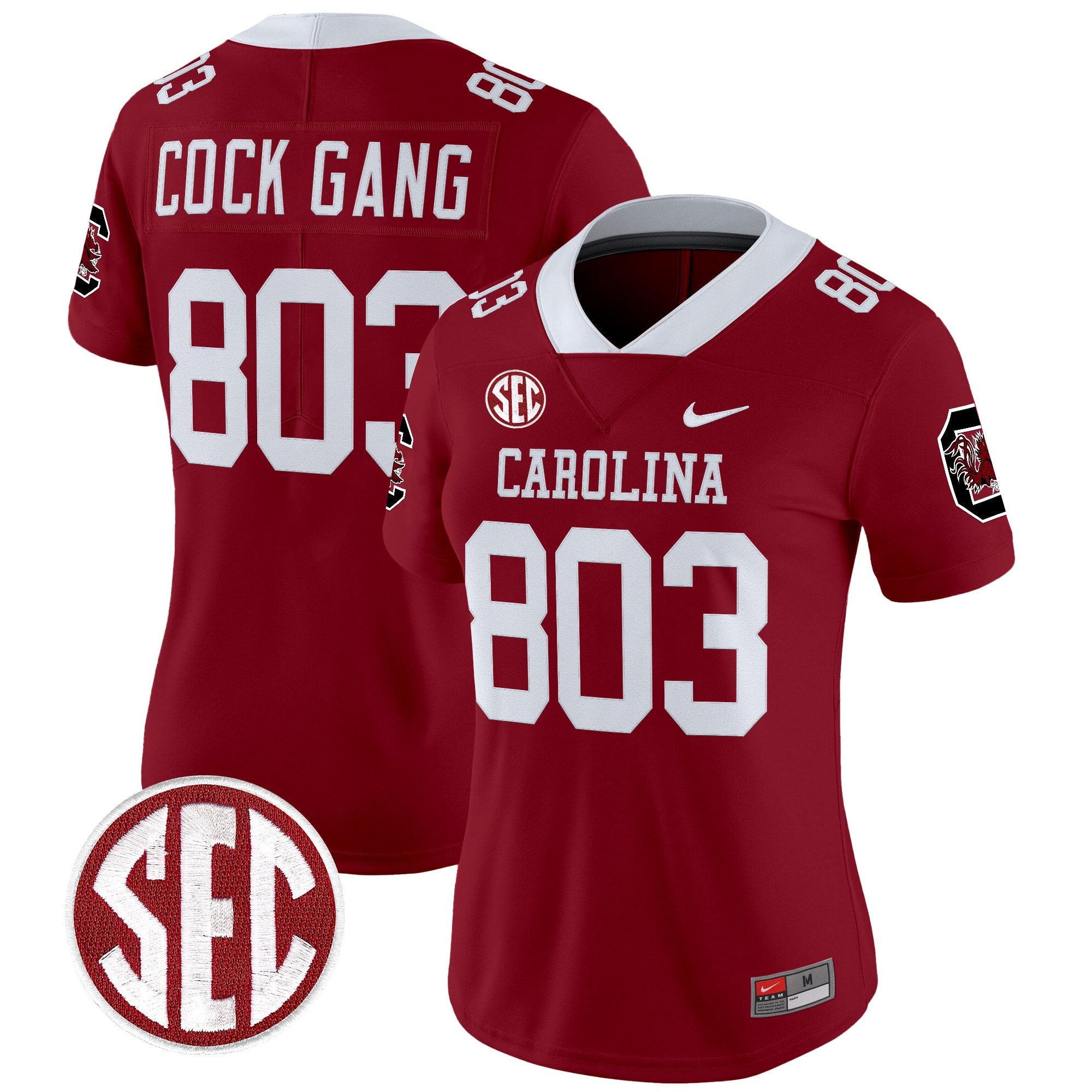 Women's South Carolina Gamecocks 1980 Throwback Vapor Limited Jersey – Rebrand 2026 – All Stitched
