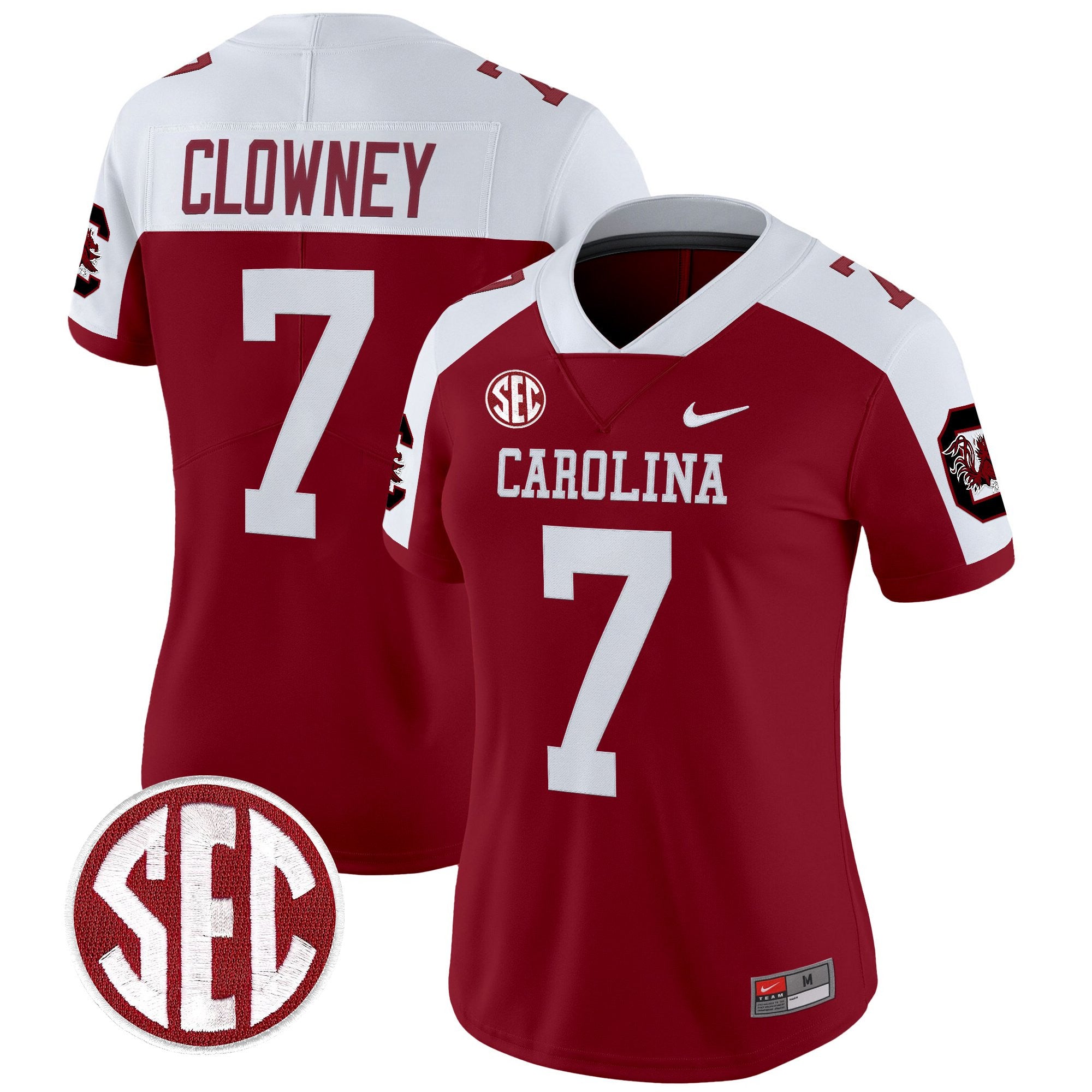 Women's South Carolina Gamecocks 1980 Throwback Vapor Limited Jersey – Rebrand 2026 – All Stitched