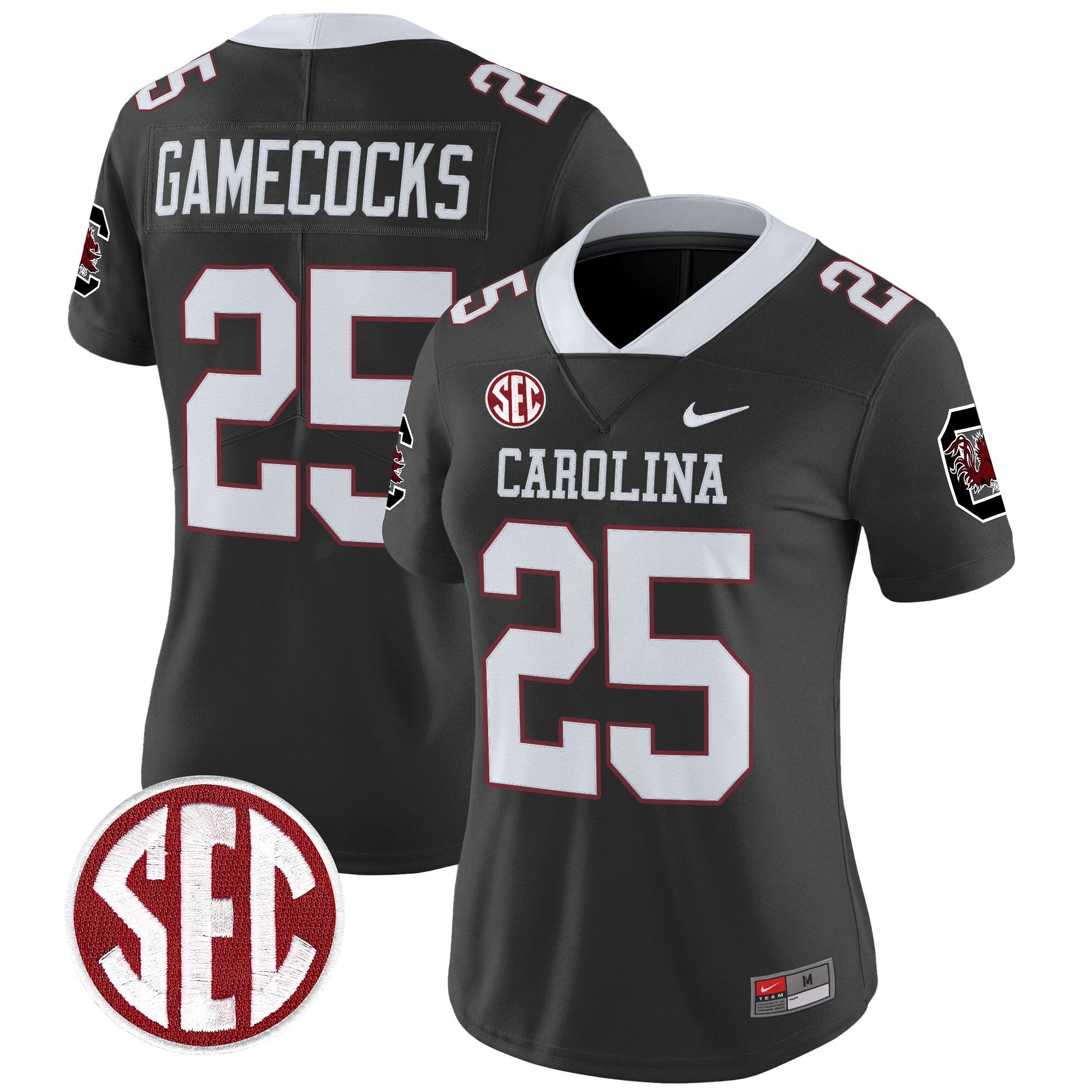 Women's South Carolina Gamecocks 1980 Throwback Vapor Limited Jersey – Rebrand 2026 – All Stitched