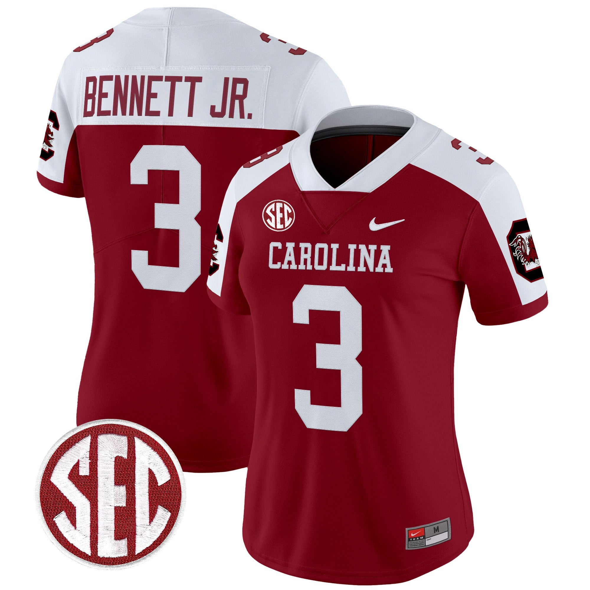 Women's South Carolina Gamecocks 1980 Throwback Vapor Limited Jersey – Rebrand 2026 – All Stitched