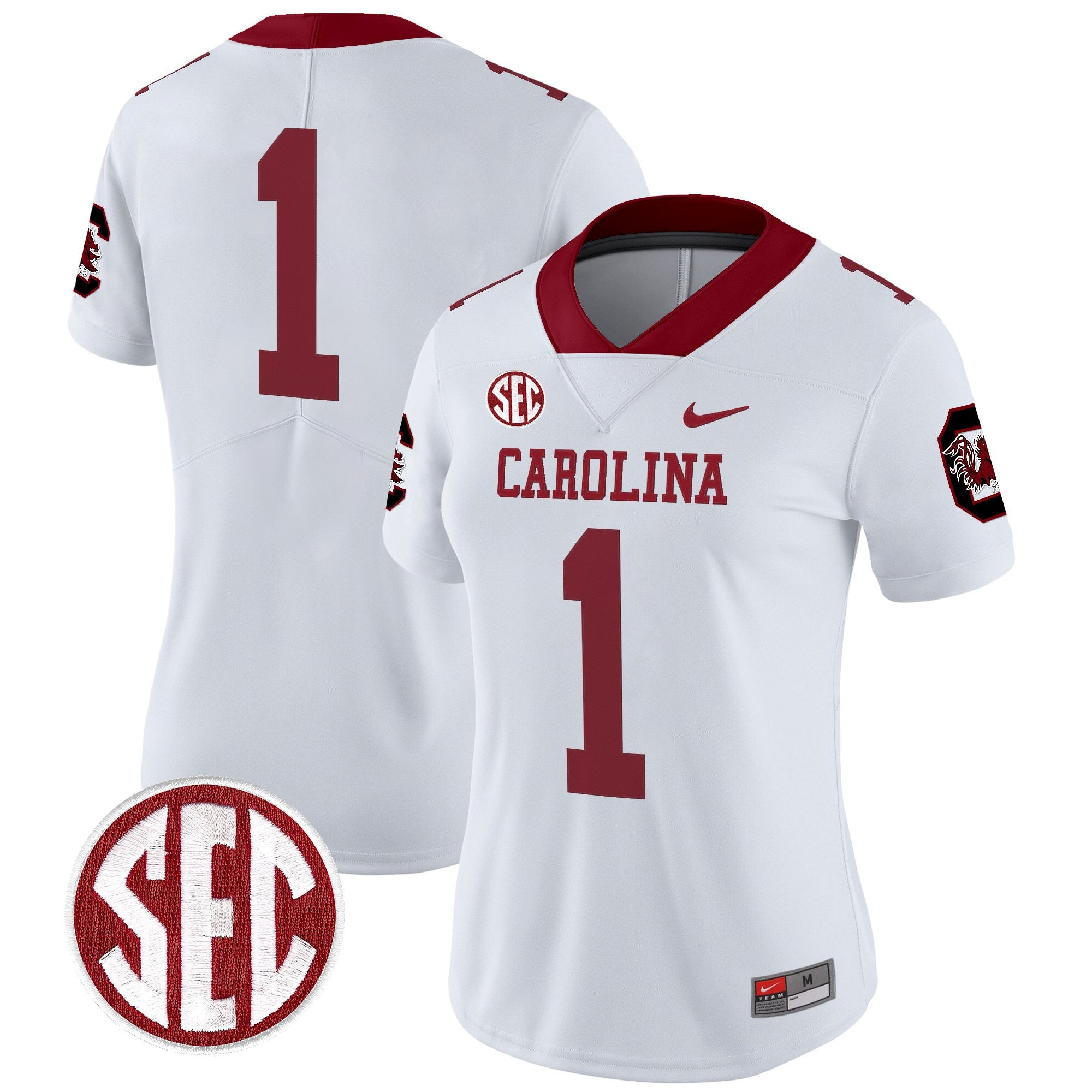Women's South Carolina Gamecocks 1980 Throwback Vapor Limited Jersey – Rebrand 2026 – All Stitched