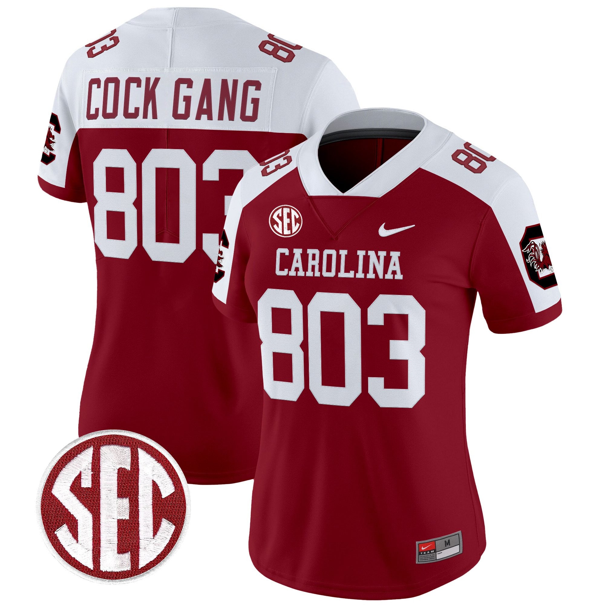 Women's South Carolina Gamecocks 1980 Throwback Vapor Limited Jersey – Rebrand 2026 – All Stitched