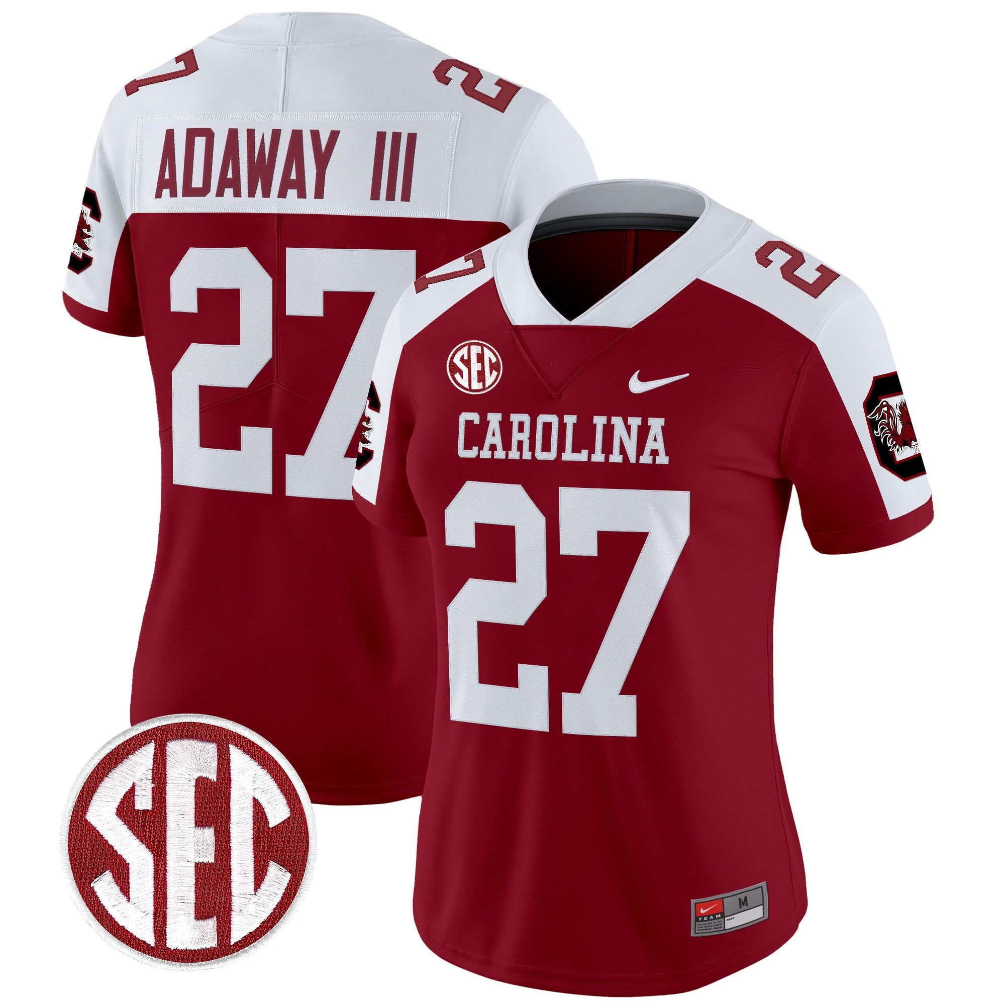 Women's South Carolina Gamecocks 1980 Throwback Vapor Limited Jersey – Rebrand 2026 – All Stitched
